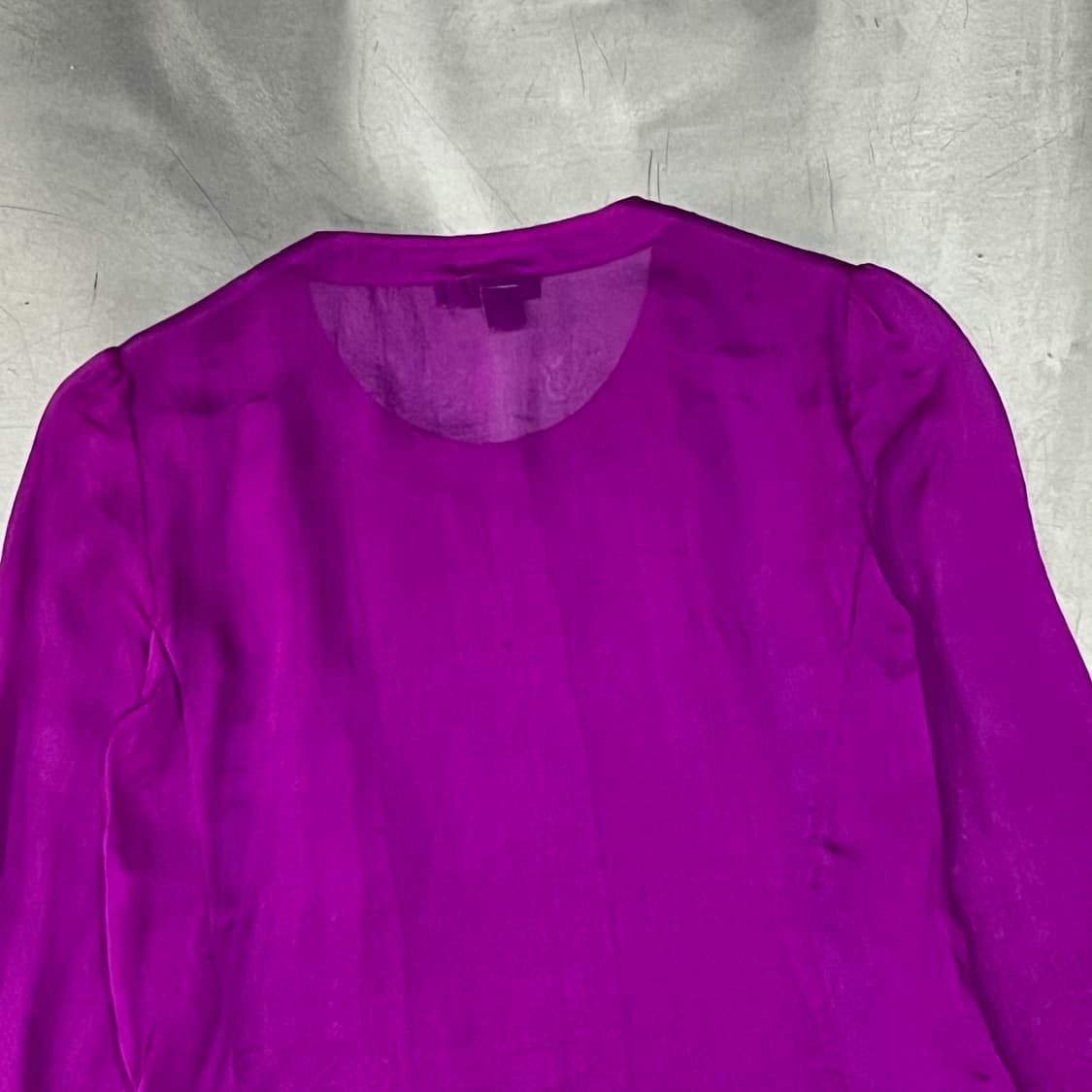  dkny 플리츠 실크 블라우스 y16000 상품이미지5