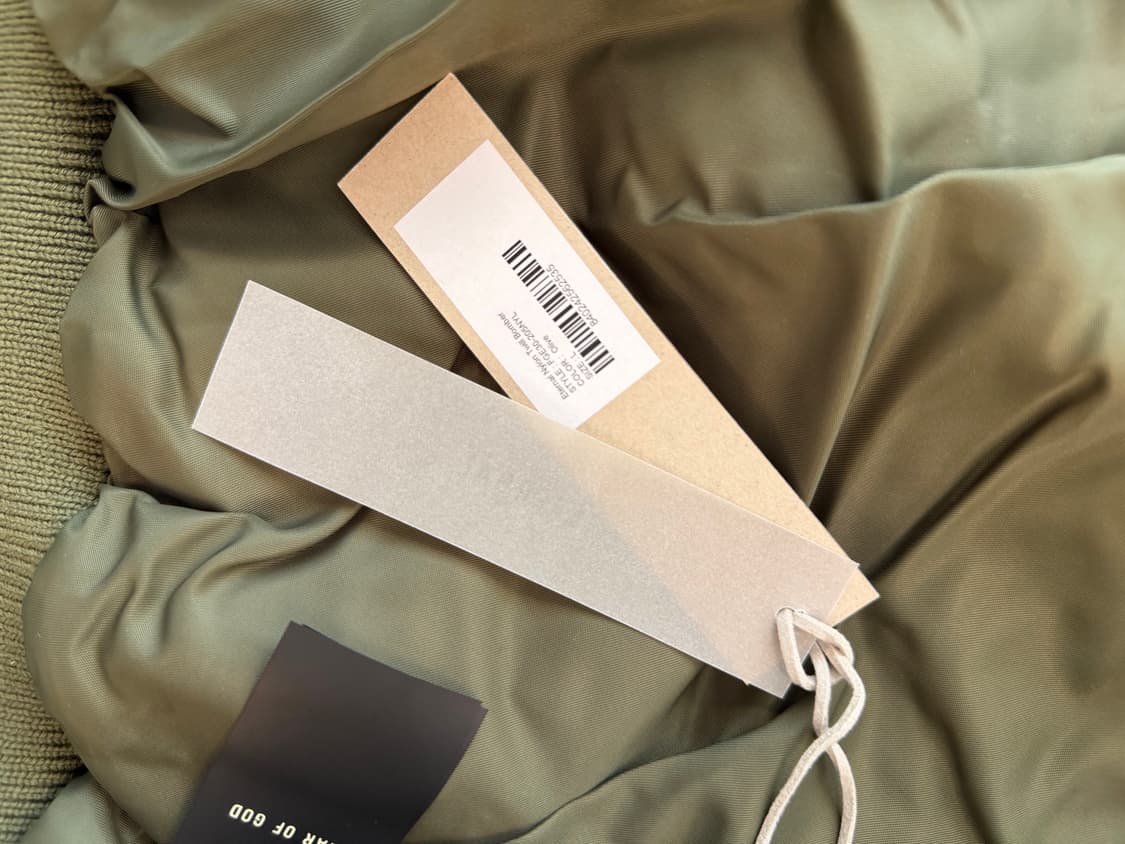 피어오브갓 이터널 봄버 블루종 카키  상품이미지7