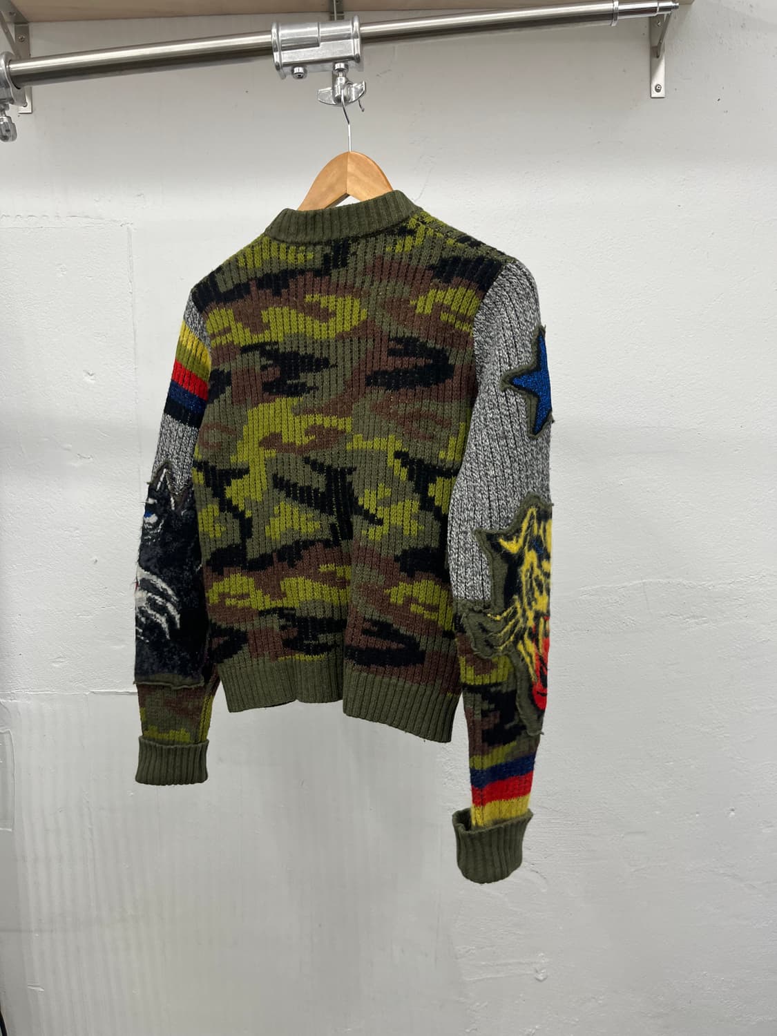 ~66) DIESEL MILITARY Y2K 니트 상품이미지4