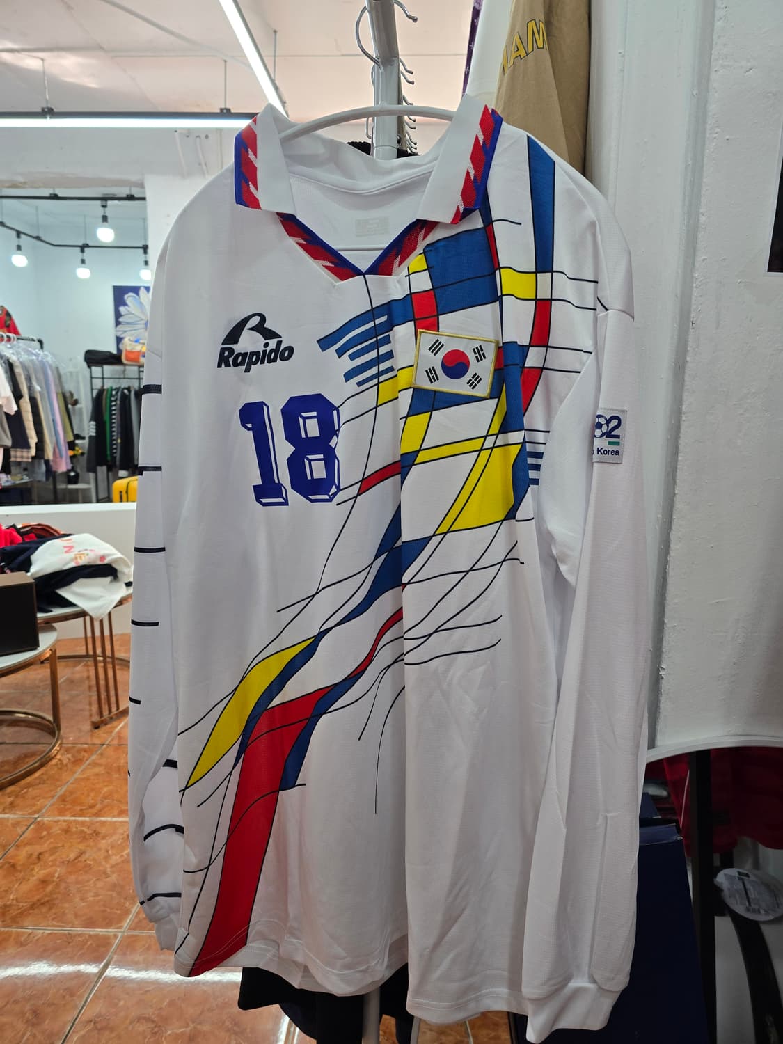 95/96 대한민국 축구 복원유니폼 (황선홍 마킹) 상품이미지1