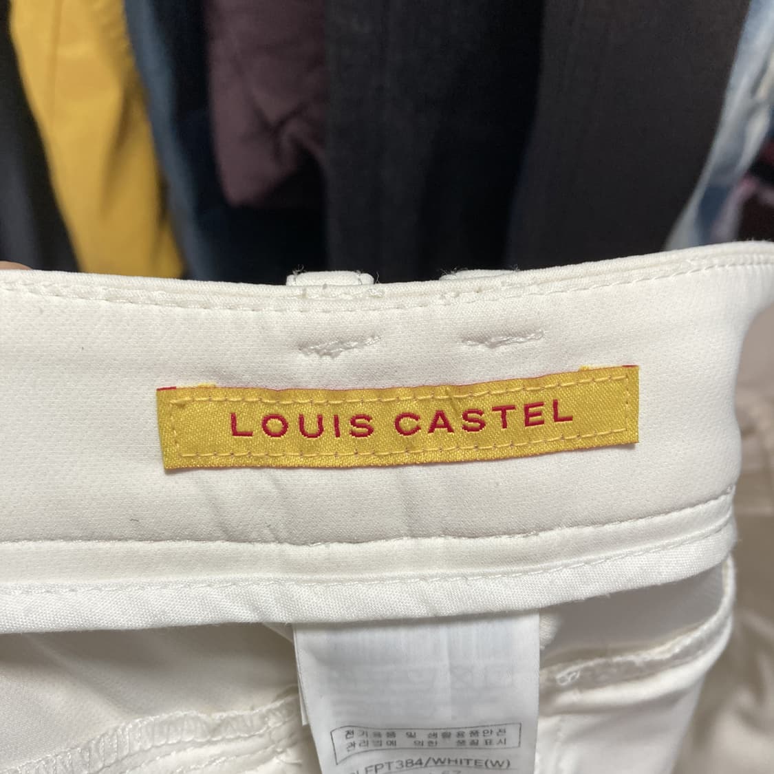 루이까스텔 여성골프팬츠 화이트 27 상품이미지4