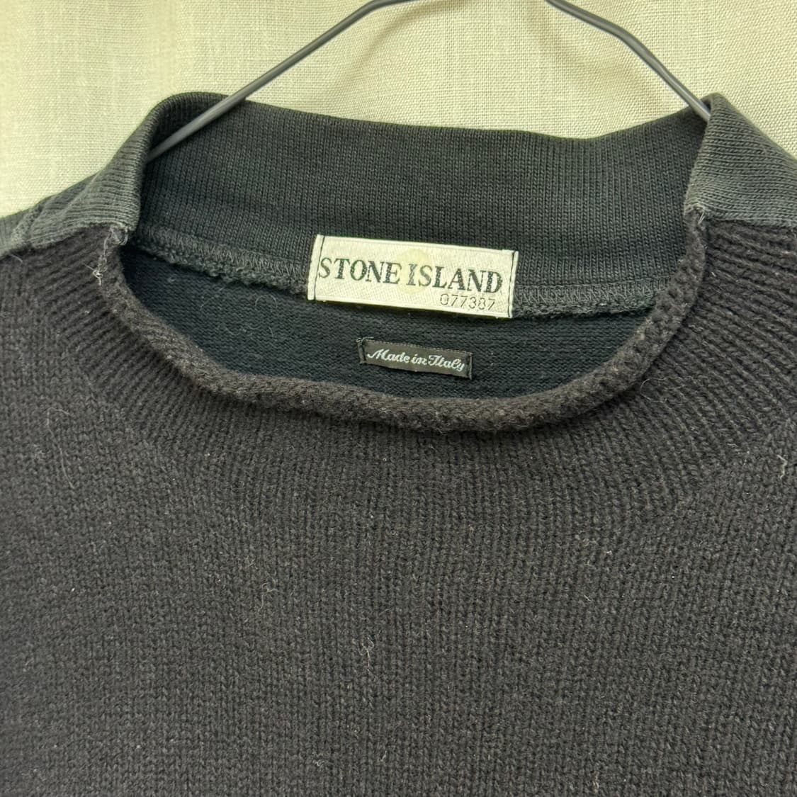 XL) 90s 스톤아일랜드 아카이브 니트 상품이미지4