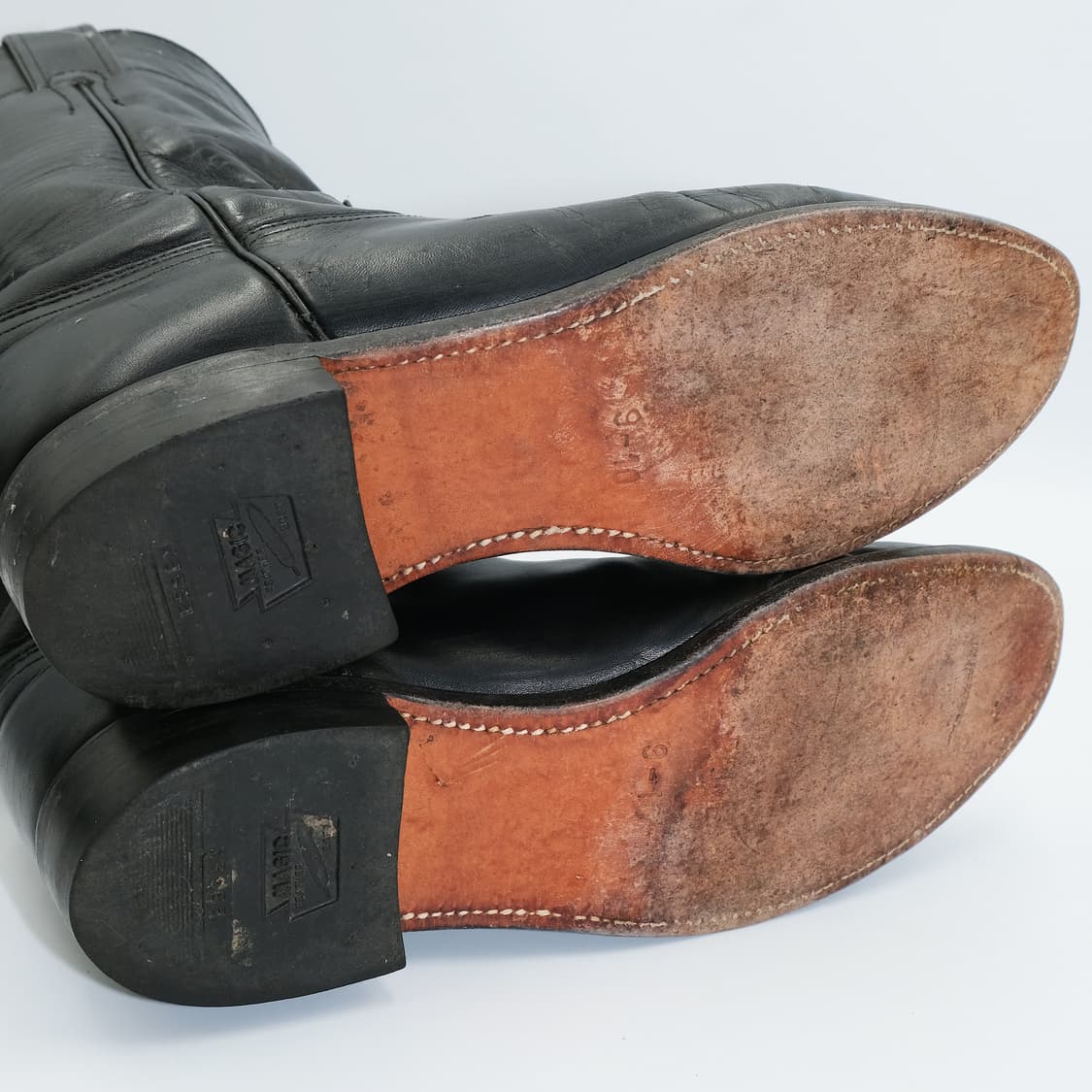 빈티지 저스틴 웨스턴 레더 부츠 8B(여성 250) BT25002 상품이미지9