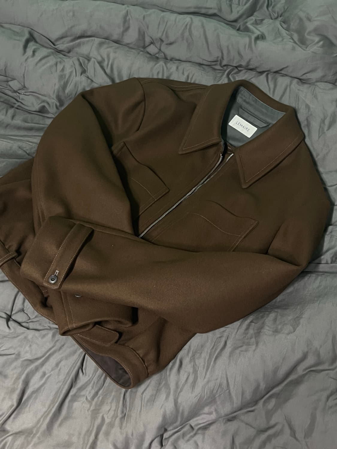 르메르 울 블루종 브라운 50 상품이미지1