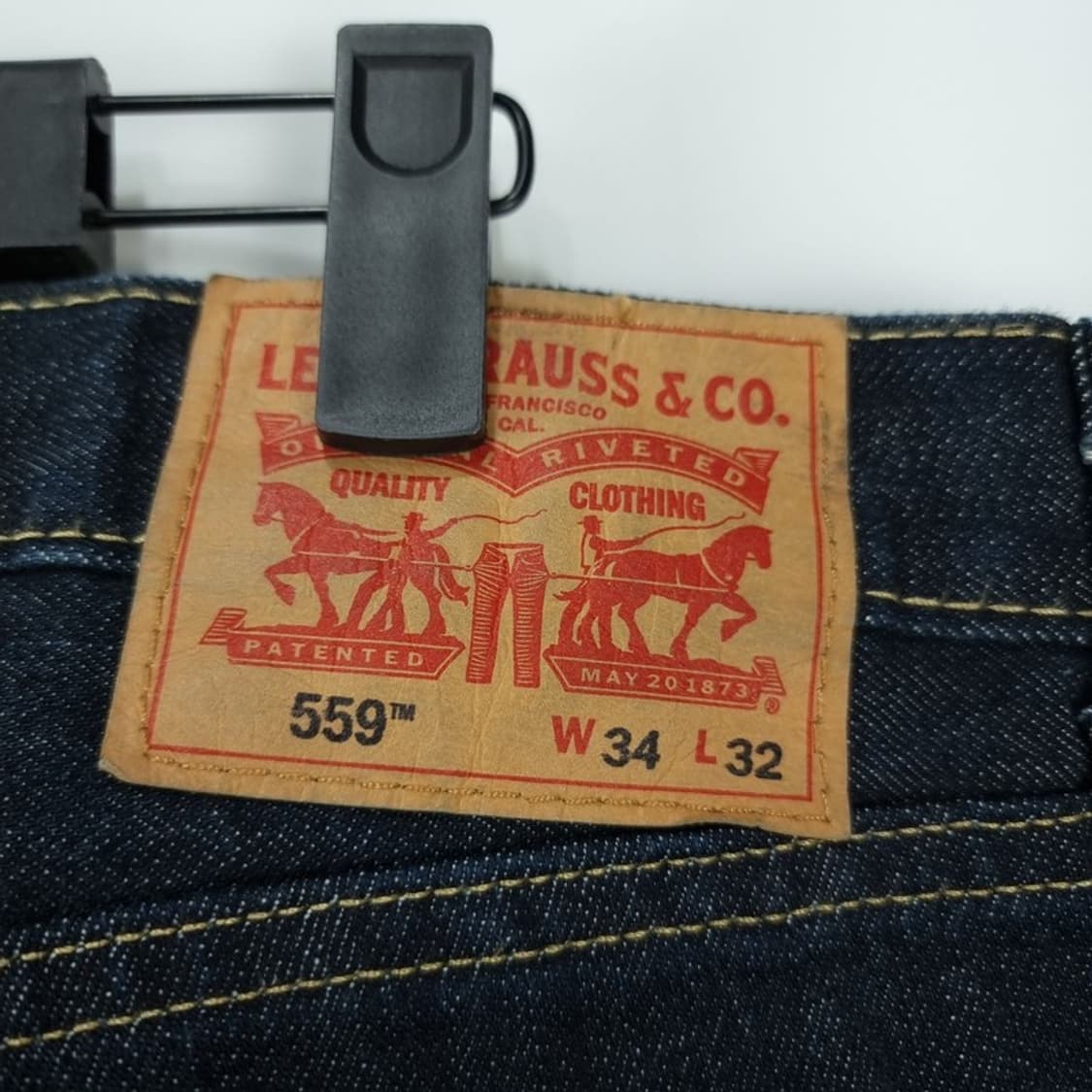 [리바이스] 559 루즈핏 생지 데님 팬츠 청바지 M19911 상품이미지6