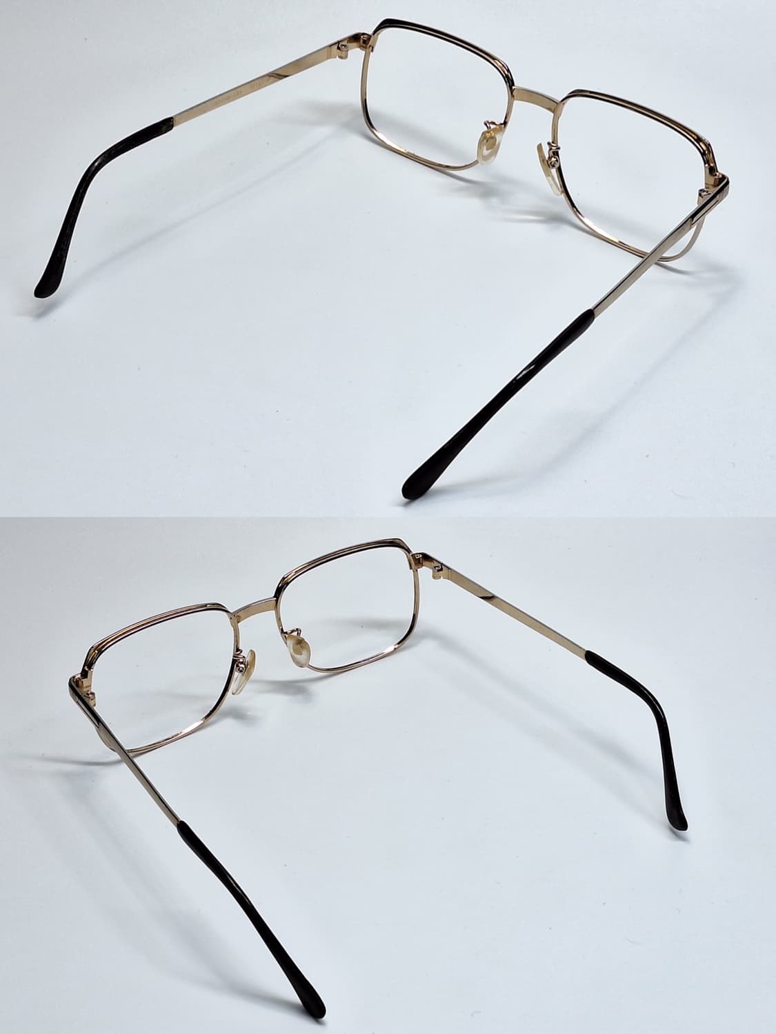 80s 일본 빈티지 브로우라인 포인트 티타늄 안경테 G.gron-2536 상품이미지9