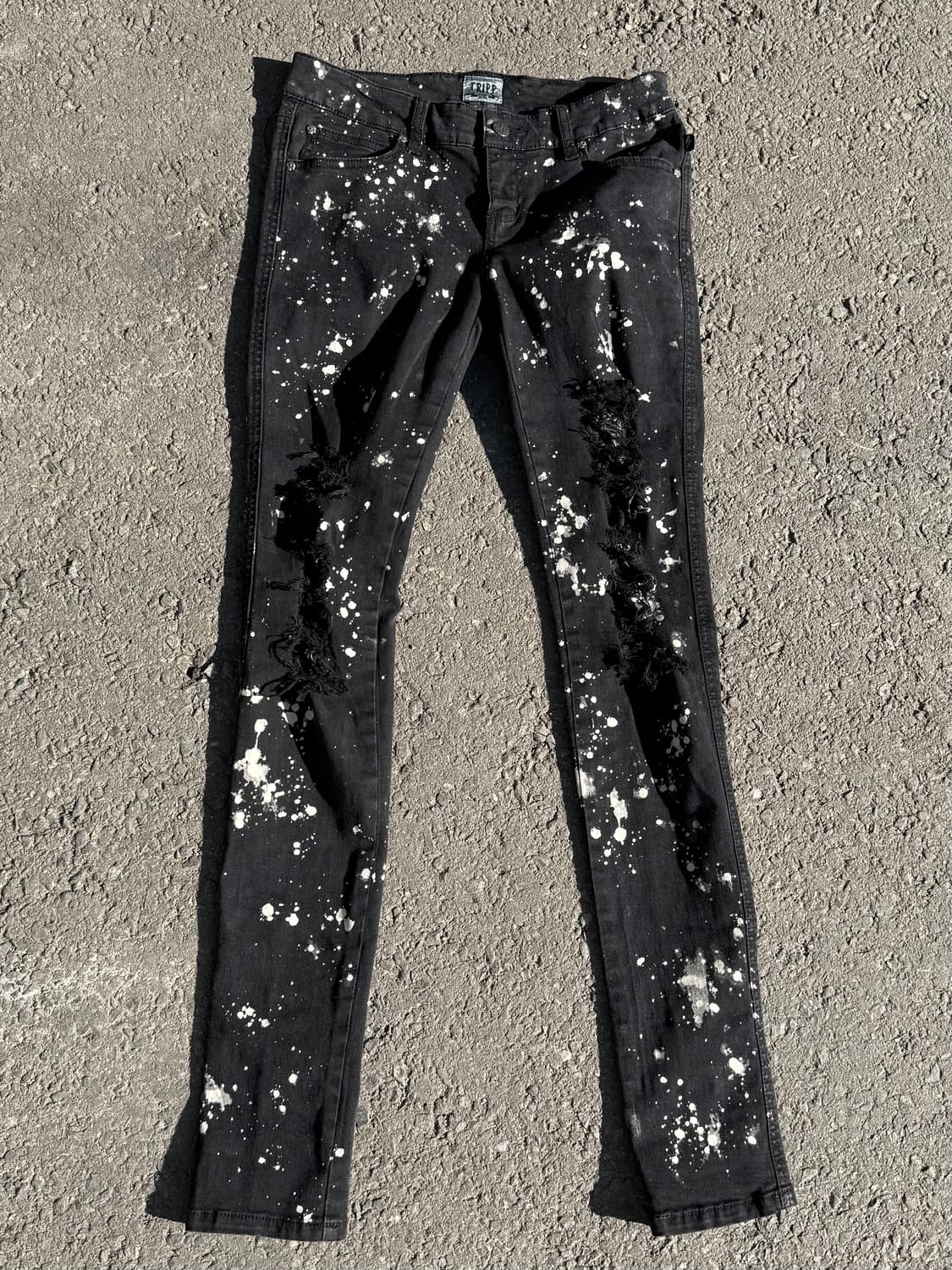 B151 페인팅 팬츠 상품이미지4