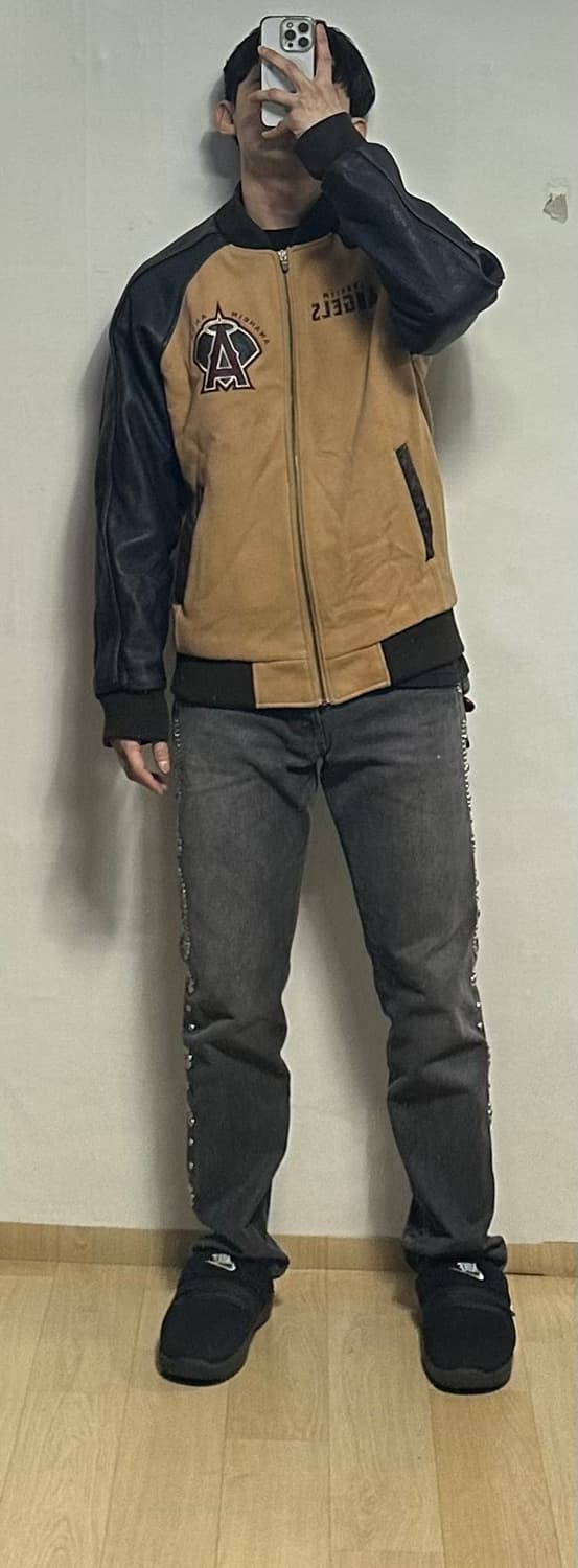 엠엘비 MLB 애너하임 에인절스 바시티자켓 상품이미지6