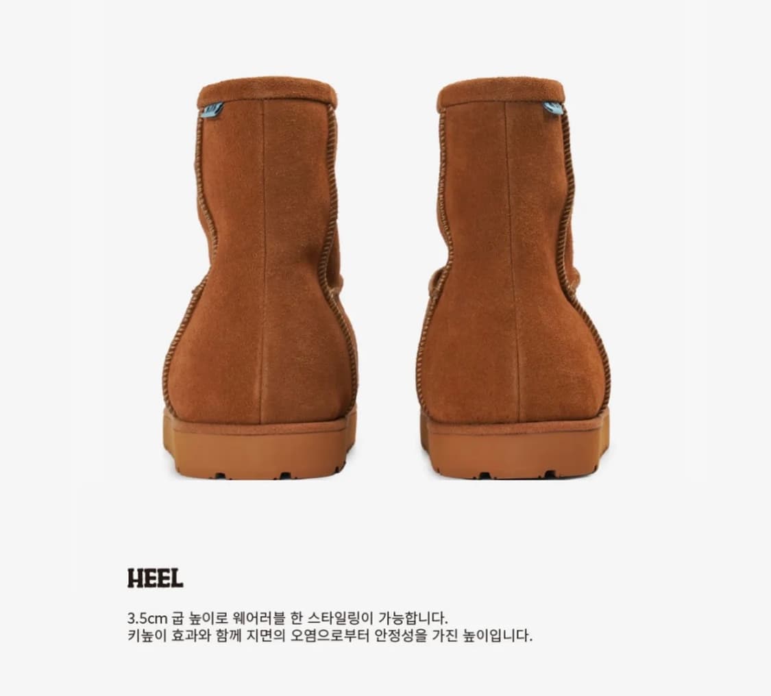 [논파킹 X 킨치] 타비 부츠 #BROWN 250 상품이미지4