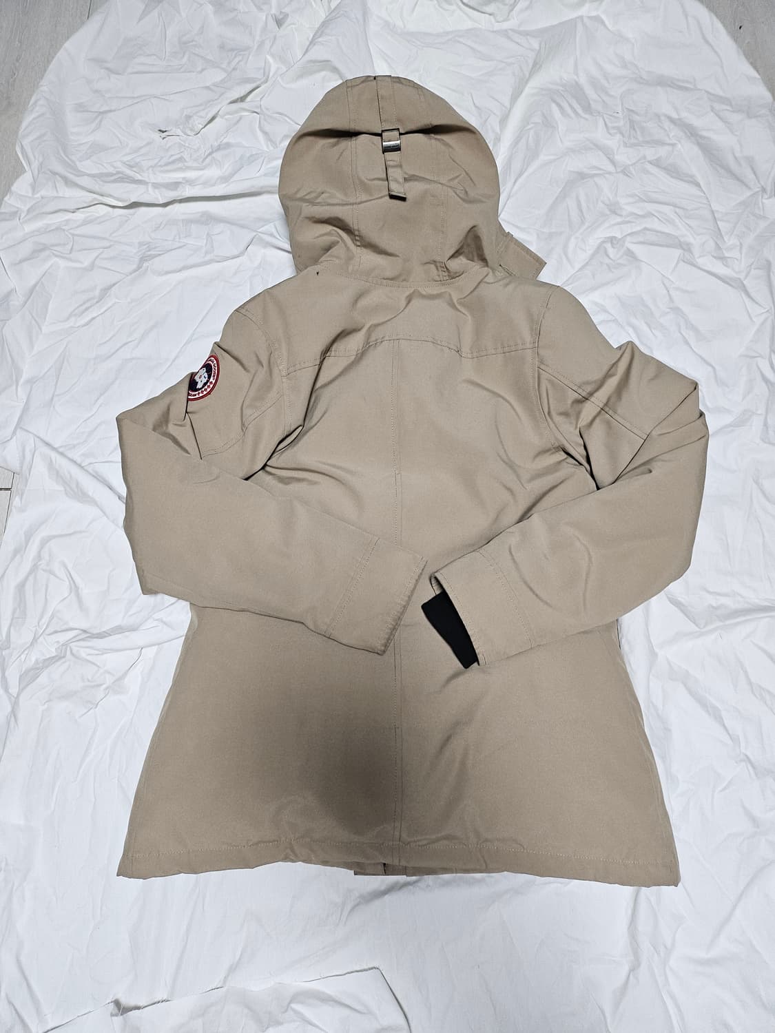 캐나다구스 덕다운 패딩 베이지 M 상품이미지2