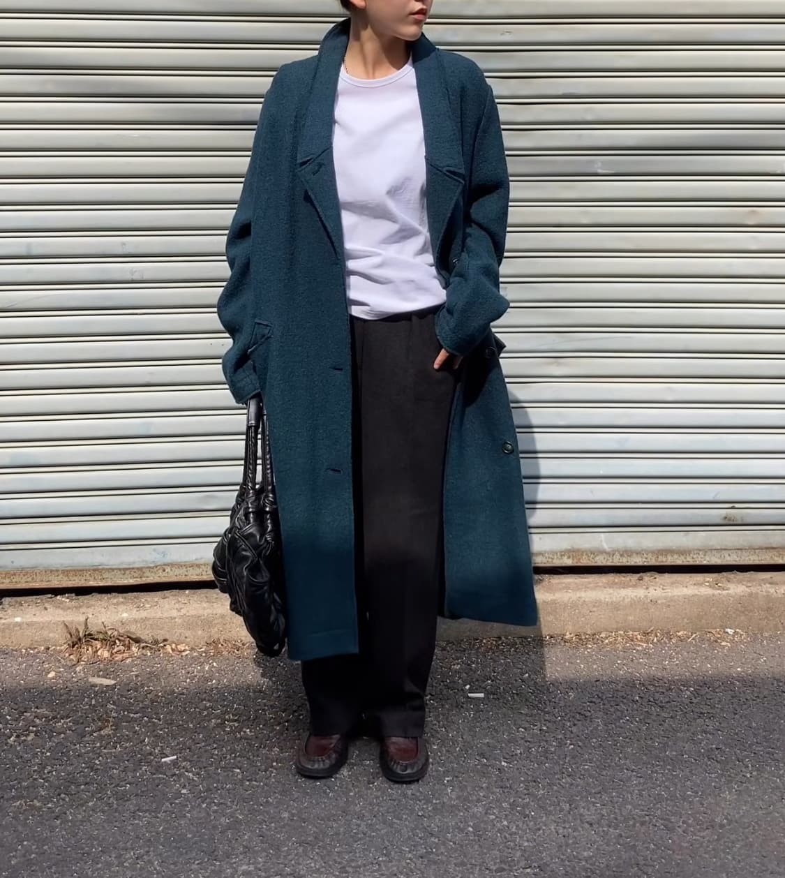 축융울 딥 틸그린 맥시코트 상품이미지1