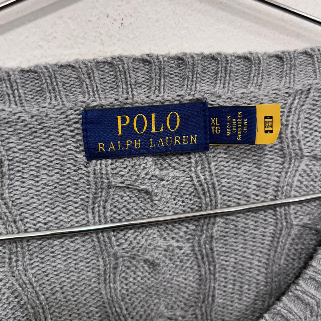 폴로 랄프로렌 스몰포니 꽈배기 코튼 니트 상품이미지3