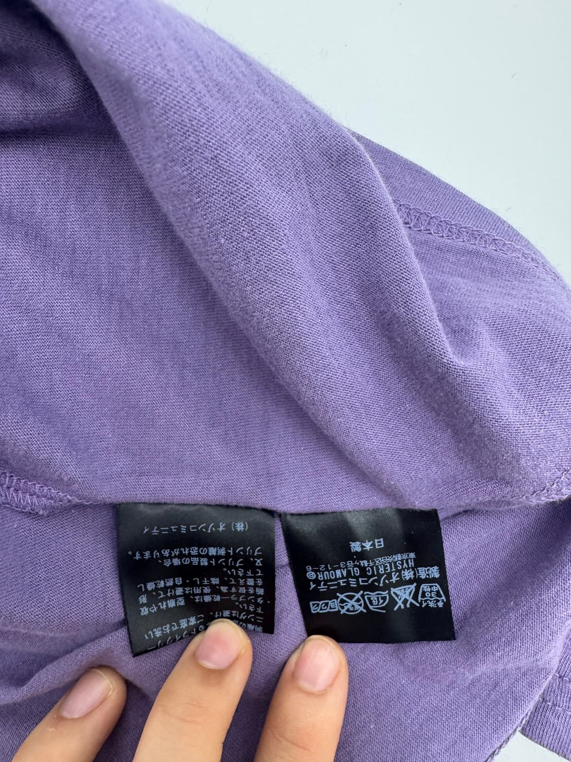히스테릭 글래머 프린팅 롱 슬리브 상품이미지7