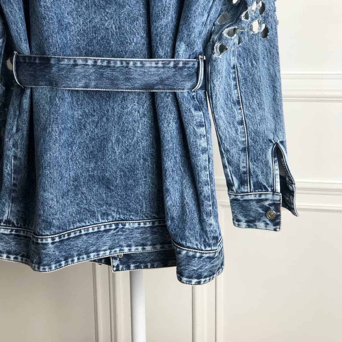 마르지엘라 스티치 워싱 데님자켓 상품이미지7