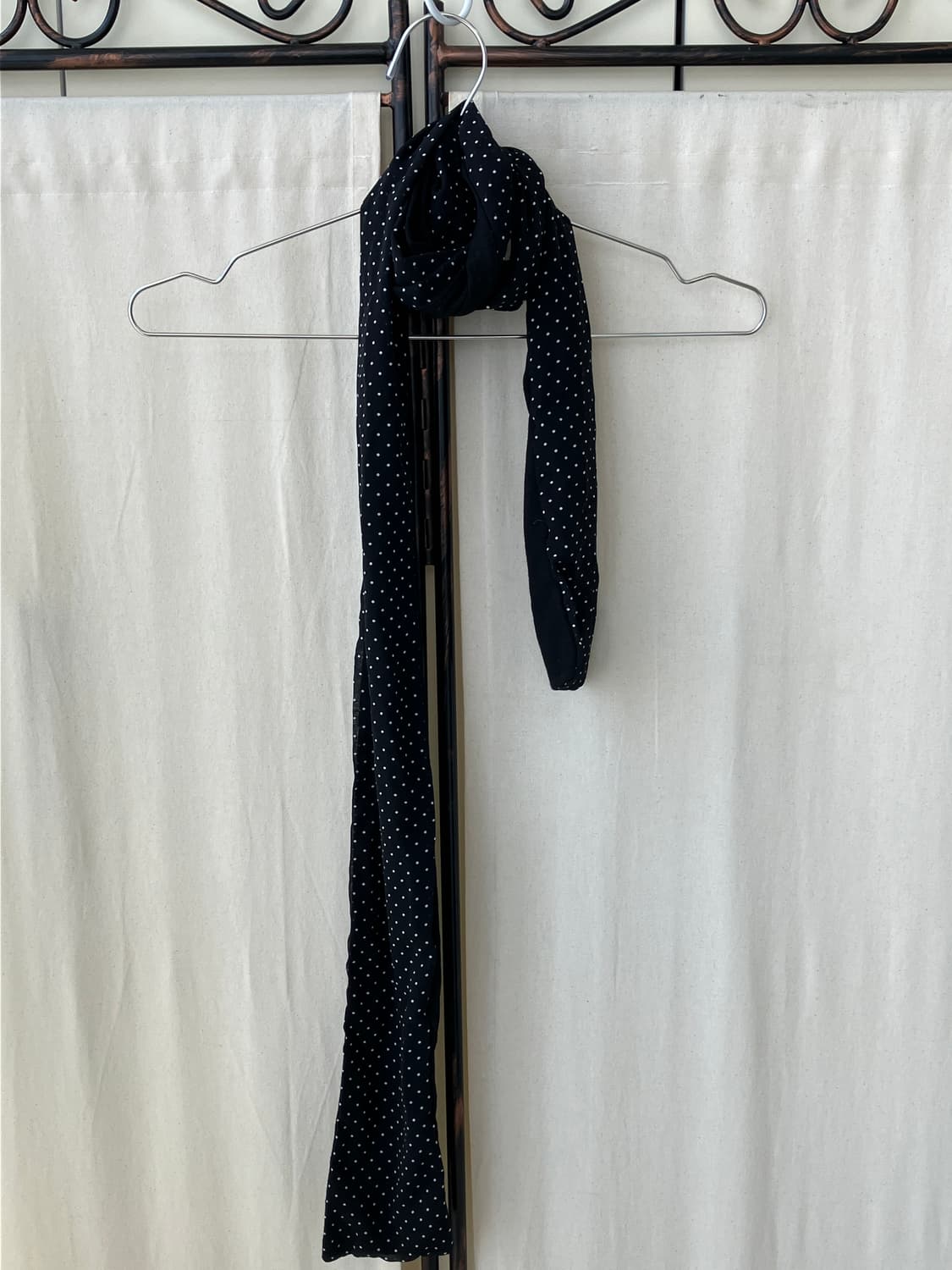  black dot sheer muffler 상품이미지4
