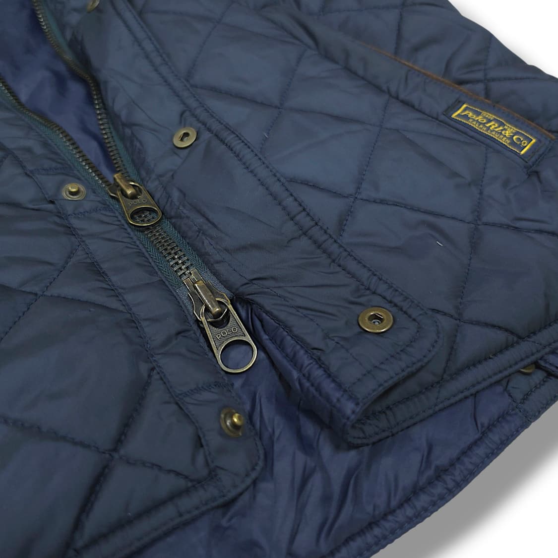 [XL] 폴로 네이비 퀼팅 코듀로이 베스트 경량 조끼 상품이미지6
