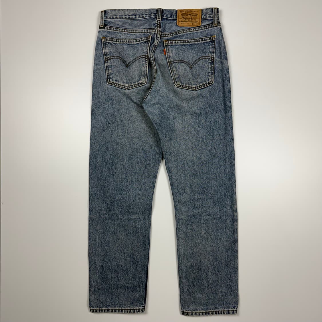 (32) 90s USA Made 리바이스 오렌지탭 615 데님 팬츠 상품이미지2