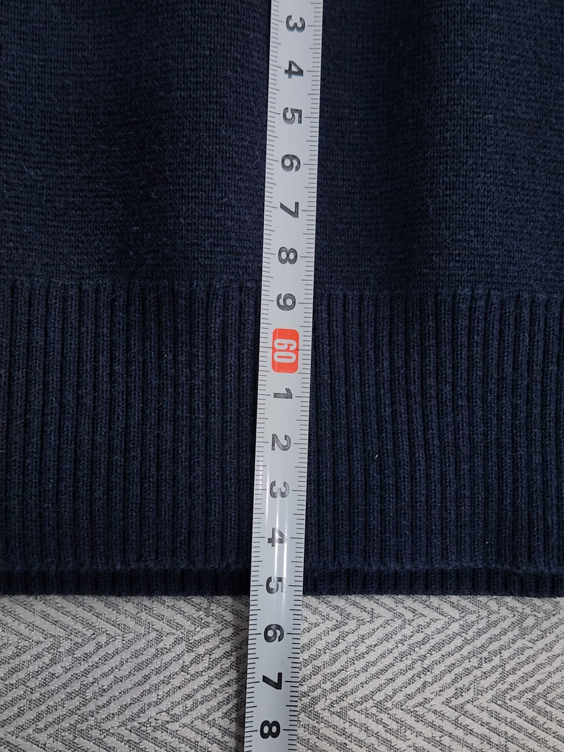 [L] 타미힐피거 네이비 니트 남성 L사이즈 상품이미지8