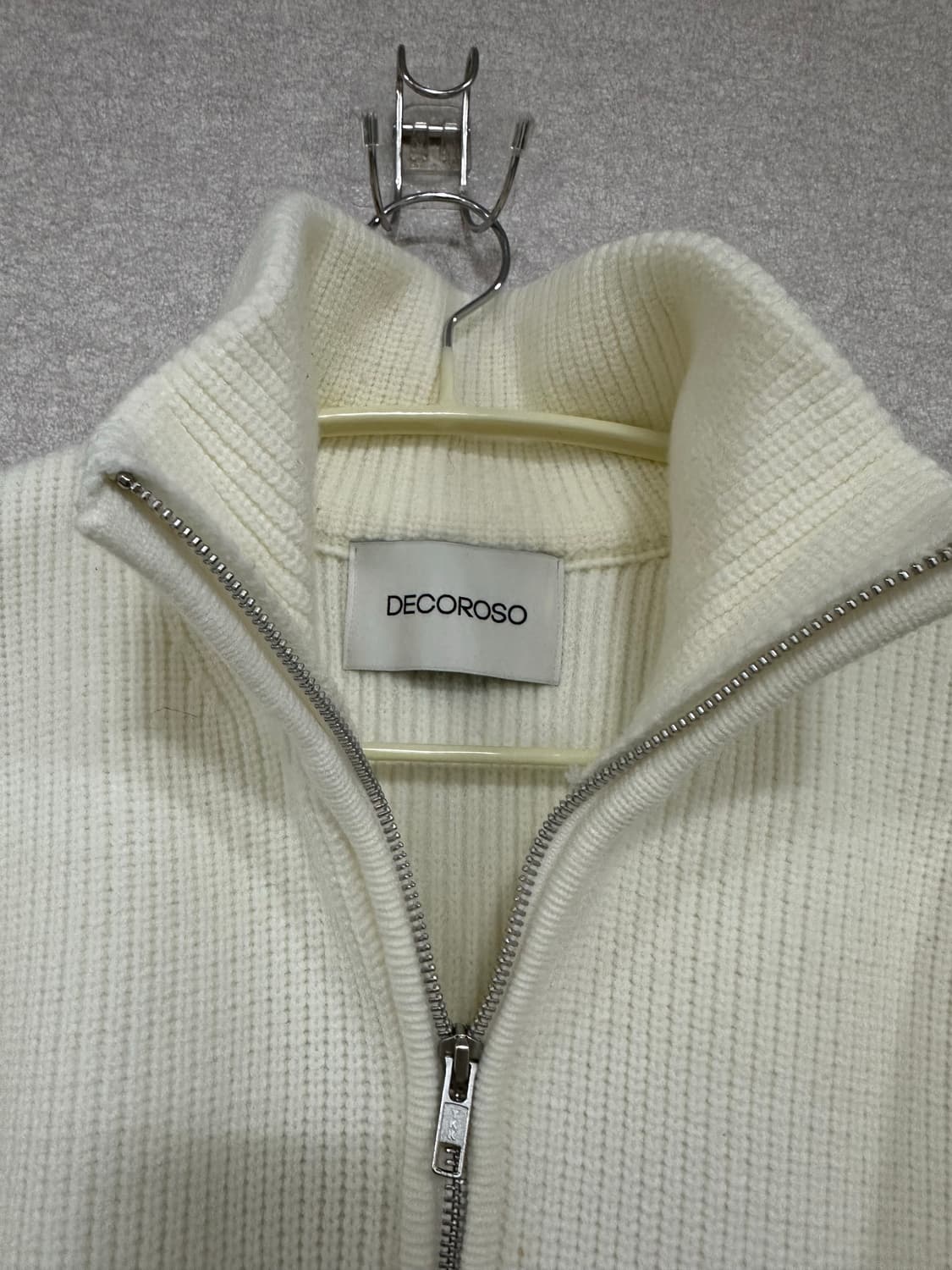 데꼬로소 울혼방 투웨이 집업  상품이미지5