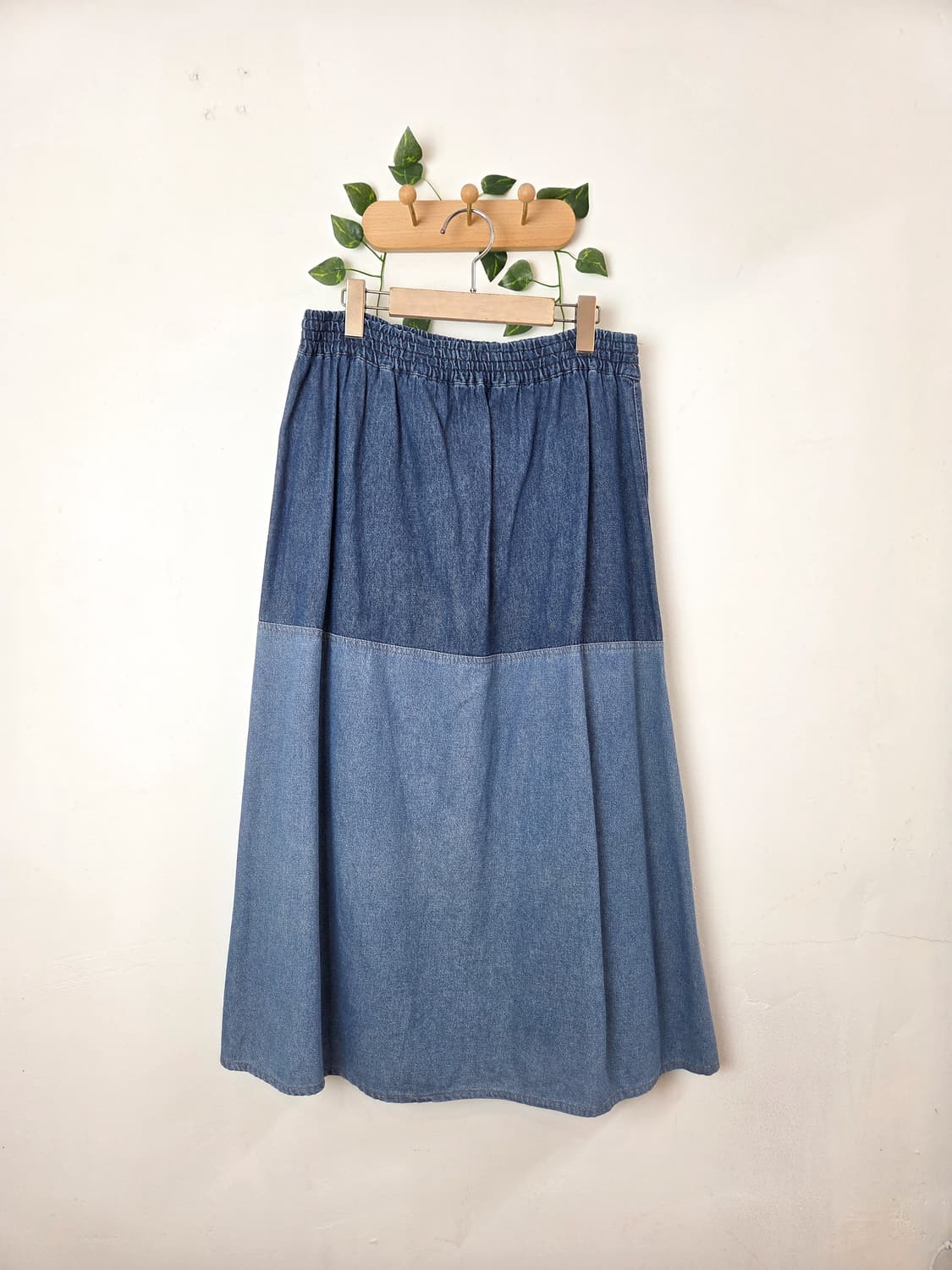 데님 롱스커트 상품이미지1