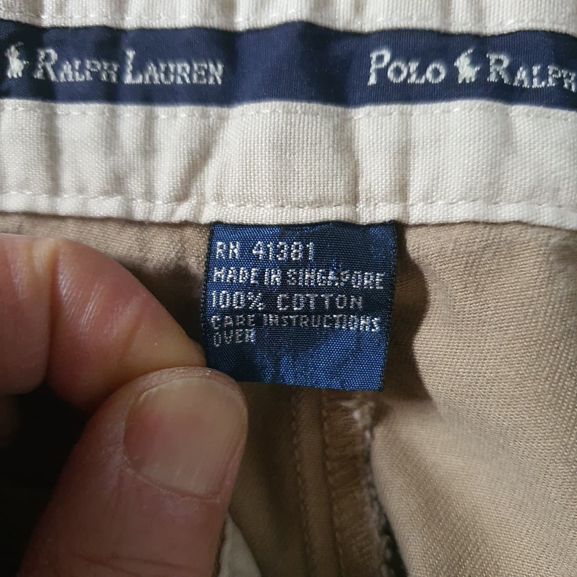 폴로 랄프로렌 투턱 치노 팬츠 No.66 상품이미지5