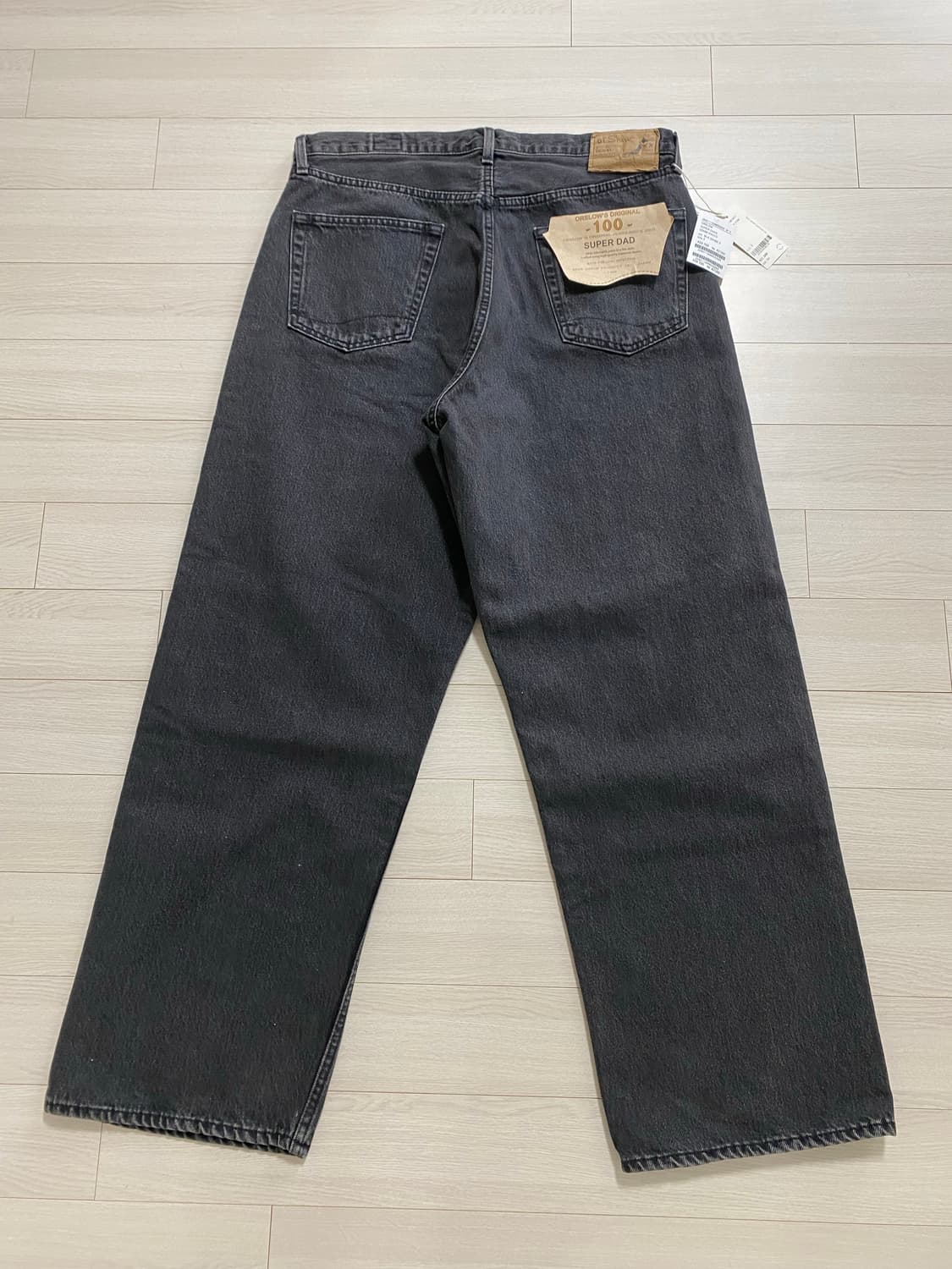 오어슬로우 ORSLOW 100 SUPER DAD 데님 팬츠 3 새상품 상품이미지1