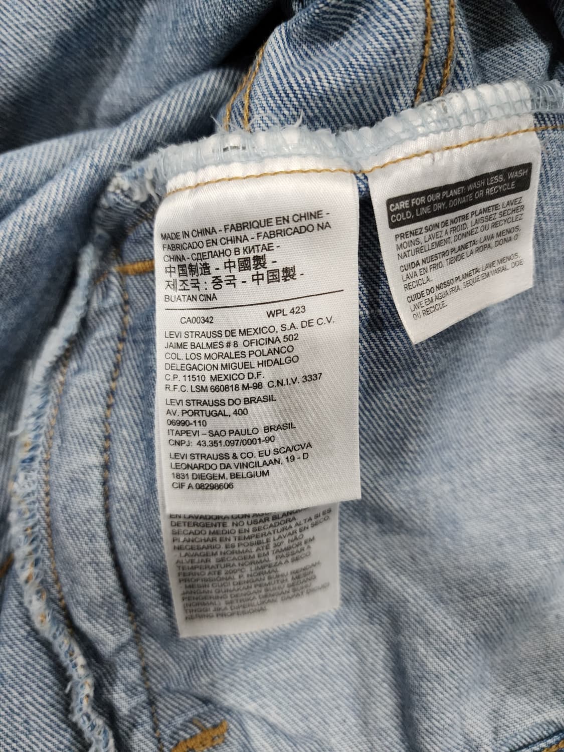 리바이스 트러커 데님자켓 청자켓 L 상품이미지7