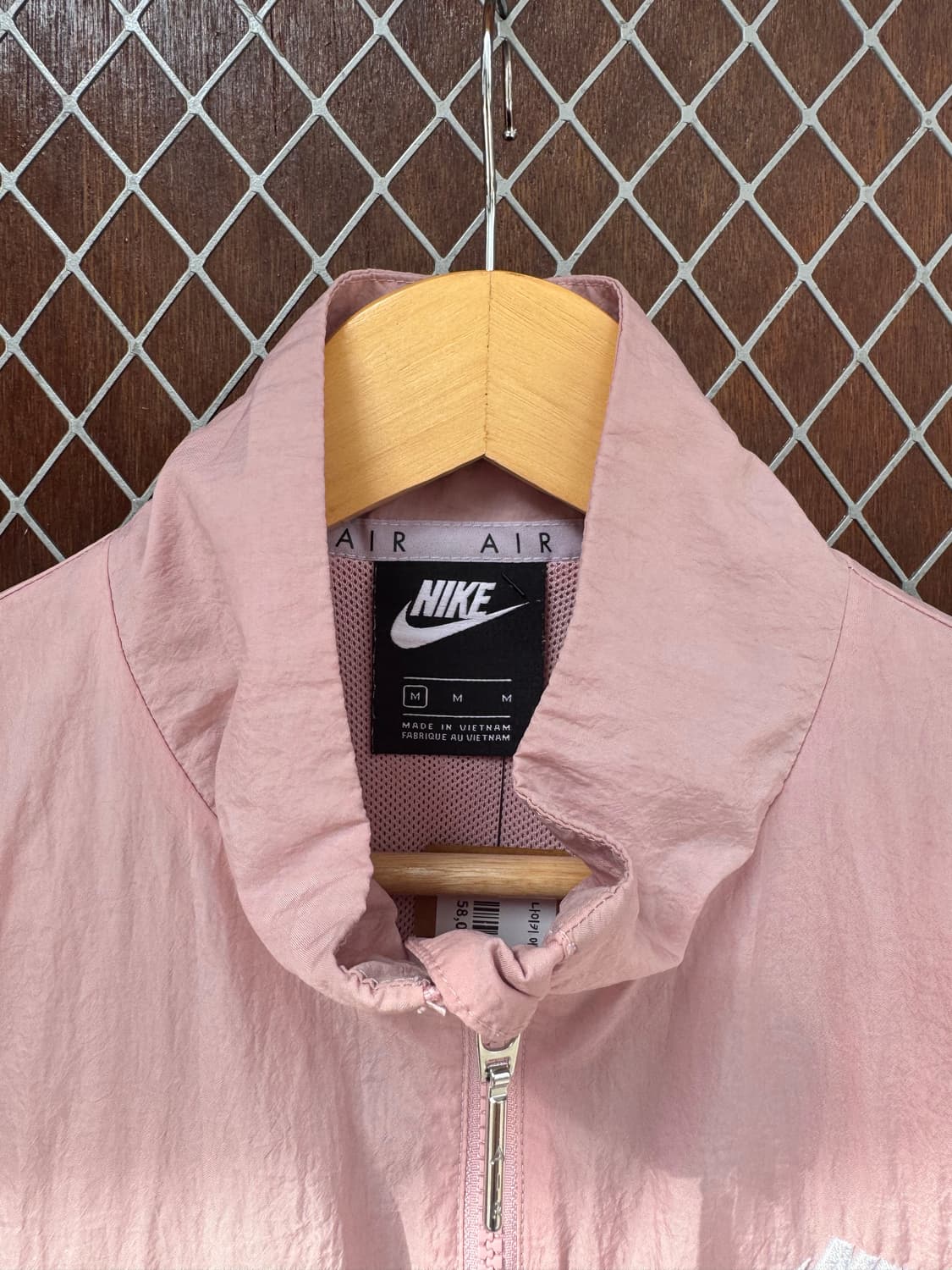 나이키 런닝 에어 우븐 연핑크 바람막이 자켓 M 상품이미지8