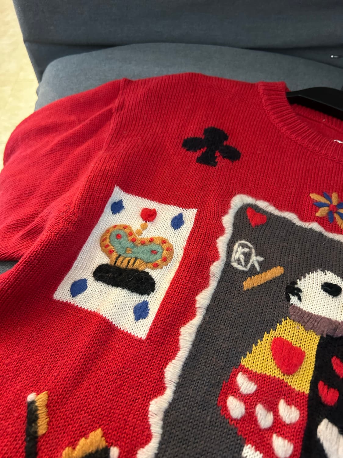 토끼포커롱니트  상품이미지1