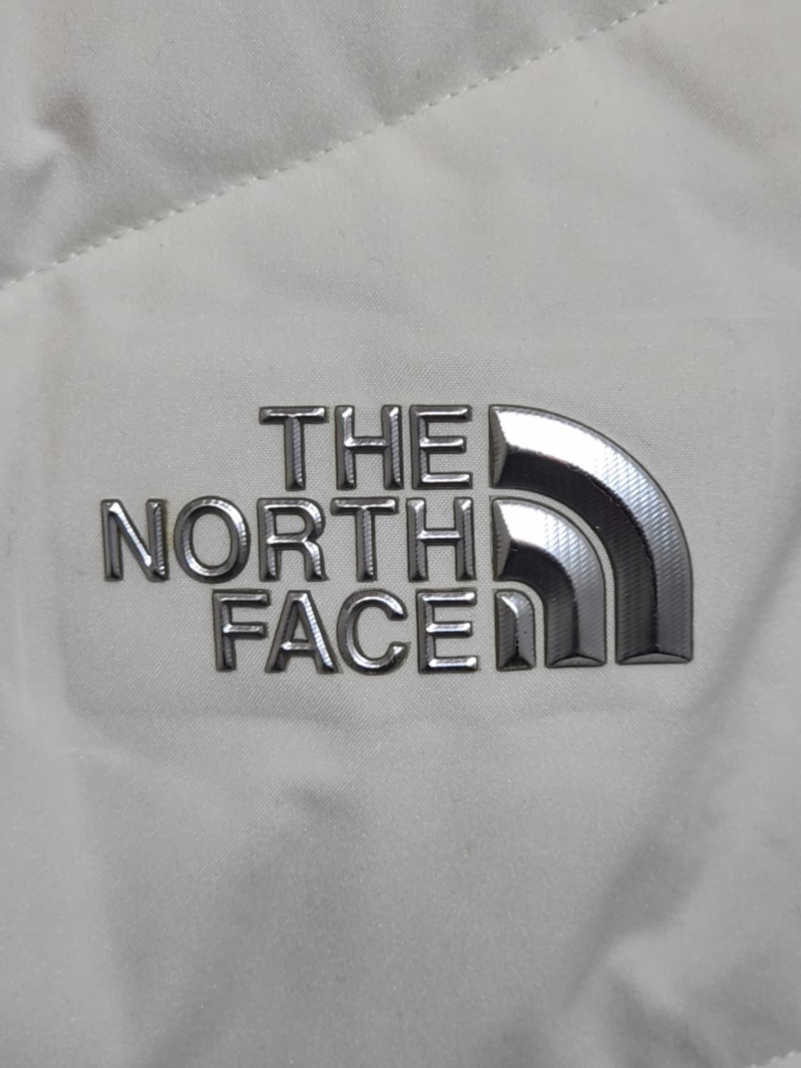 (M) 노스페이스 거위털 패딩조끼 화이트 구스다운 베스트  상품이미지4