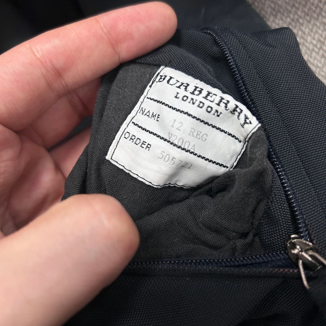 버버리 우먼스 네이비 블루종(12) 상품이미지10