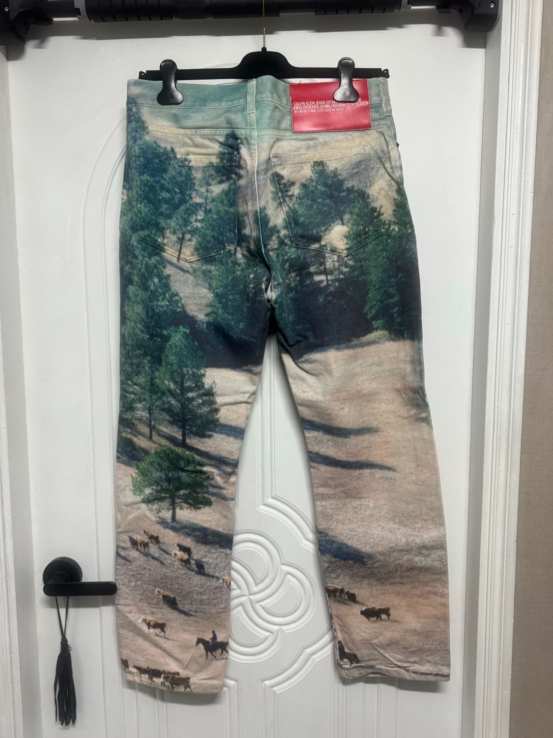 캘빈 클라인 18SS landscape printed denim 상품이미지7