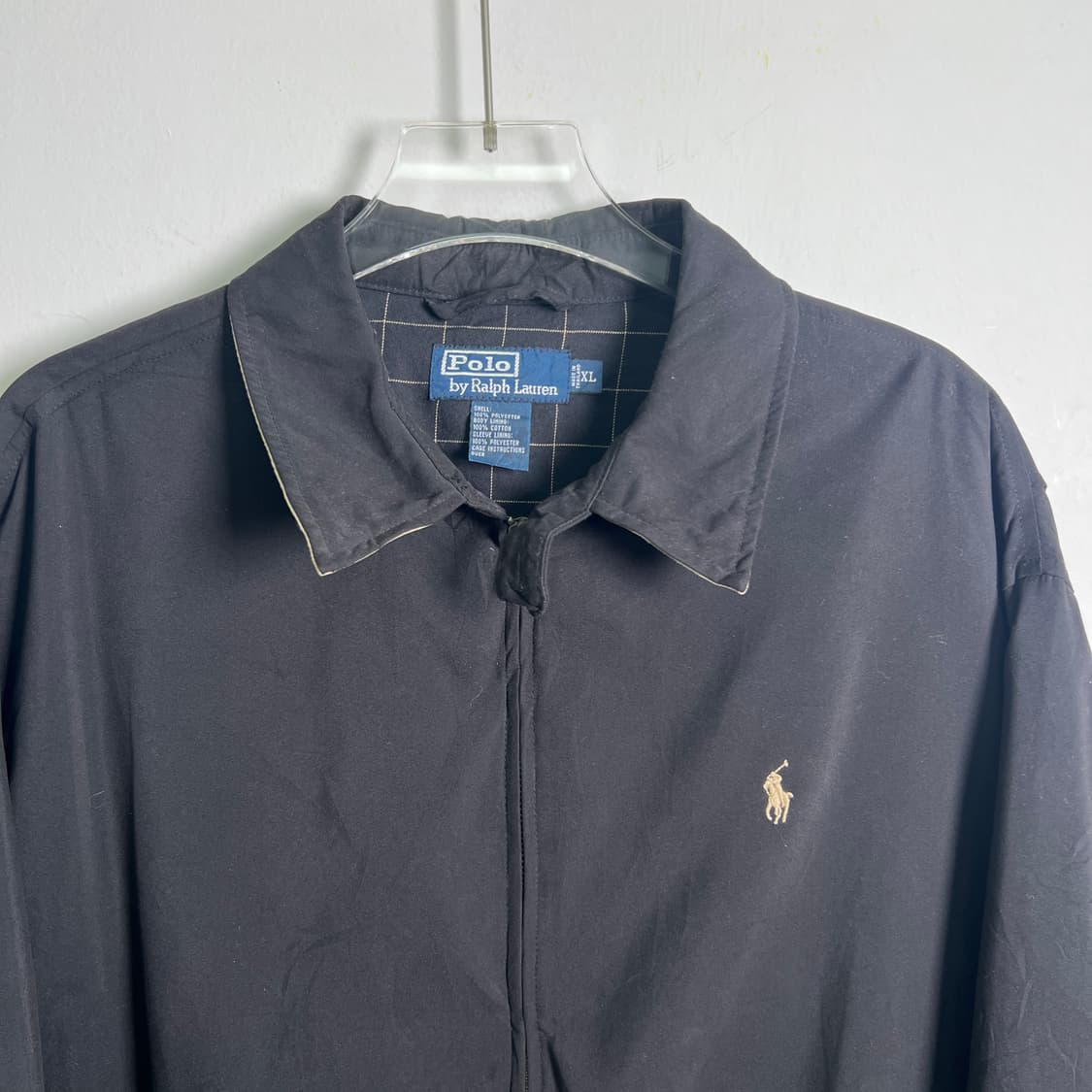 폴로 랄프로렌 블랙 바이스윙 자켓 XL 상품이미지4