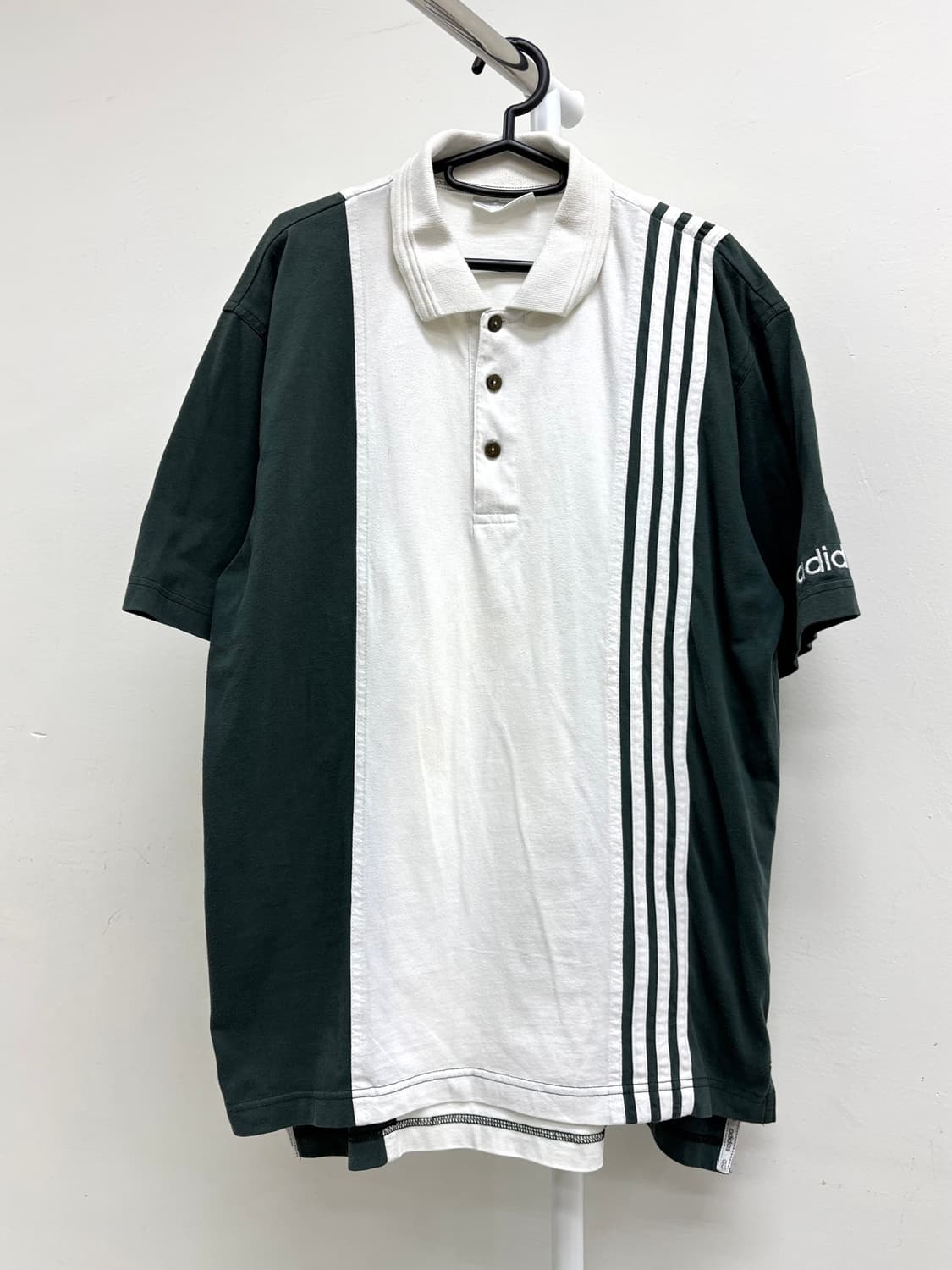 빈티지 아디다스 그린 폴로셔츠 상품이미지5