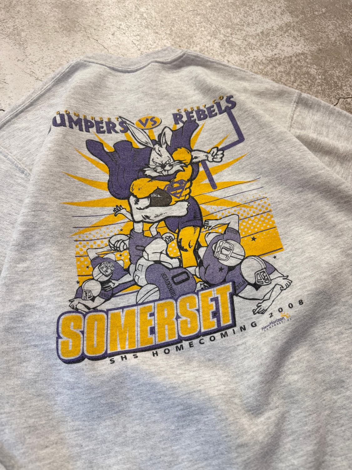 00s JERZEES 프린팅 스웻셔츠 상품이미지5