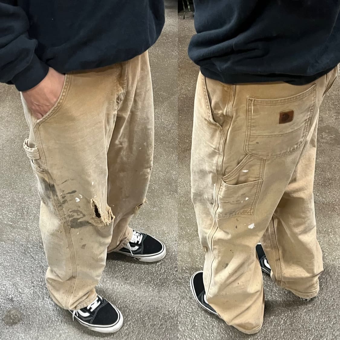 Carhartt B11 데미지 카펜터 팬츠 (33“) 상품이미지7