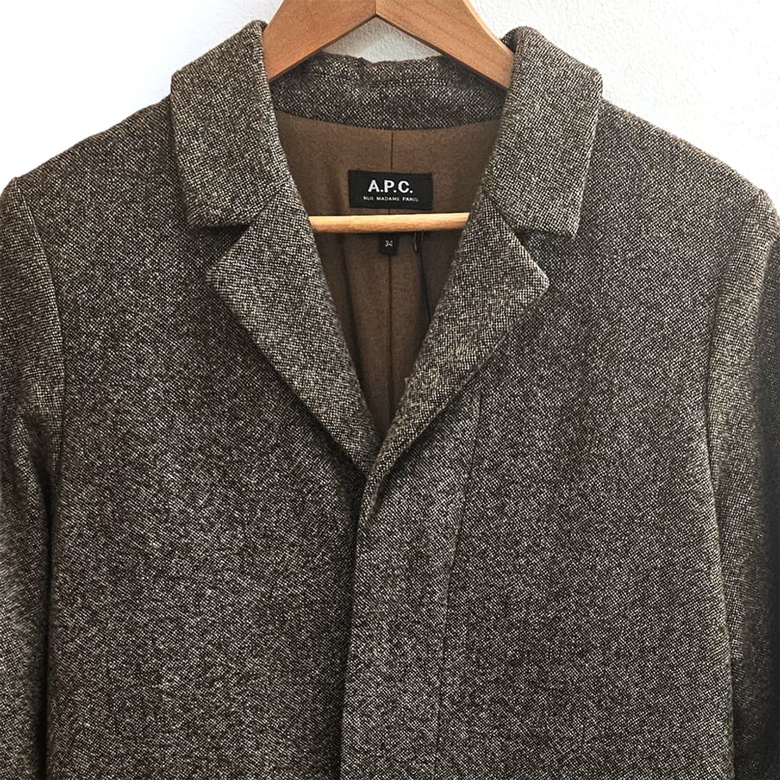 APC / 아페쎄 여성 울 롱코트(34) 상품이미지2