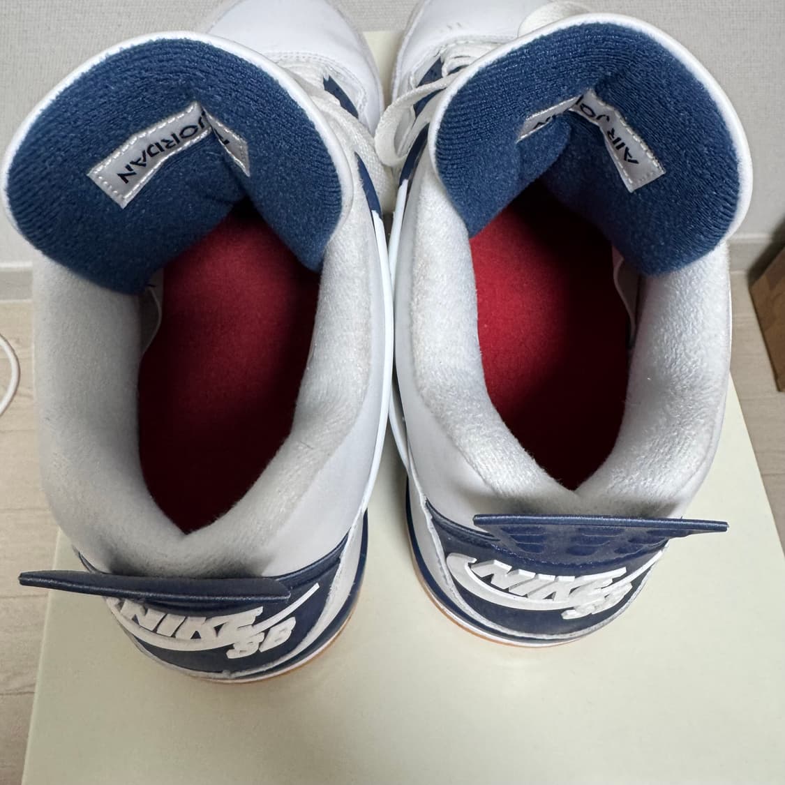 (295) Nike SB 조던4 미드나잇 네이비 상품이미지6