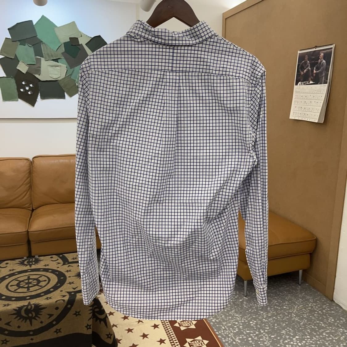 폴로 랄프로렌 컨트리 체크패널 빈티지 오버핏 셔츠 M C08664 상품이미지4