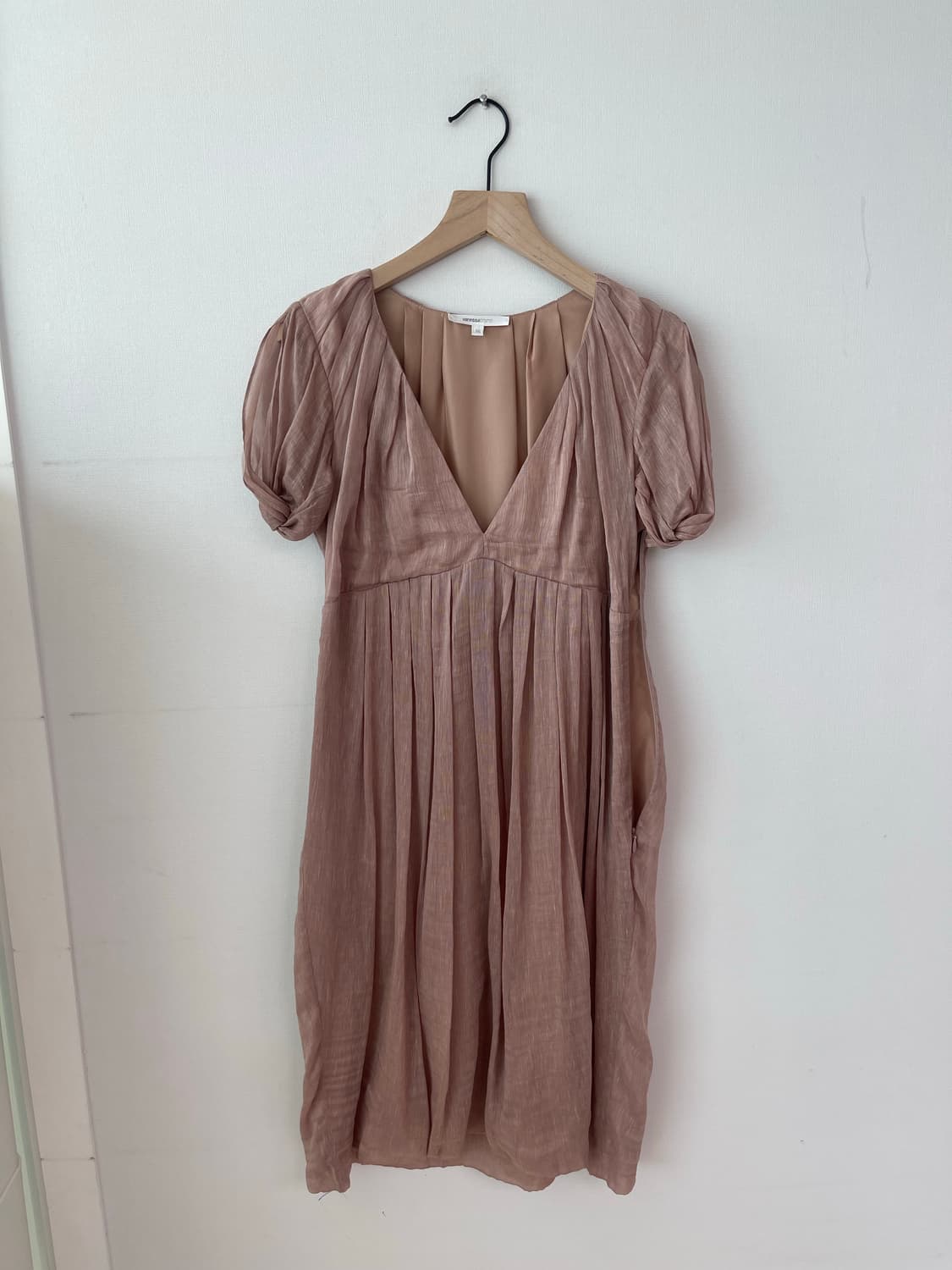 바네사부르노 원피스 핑크 쉬폰 원피스 36 (44) 상품이미지6