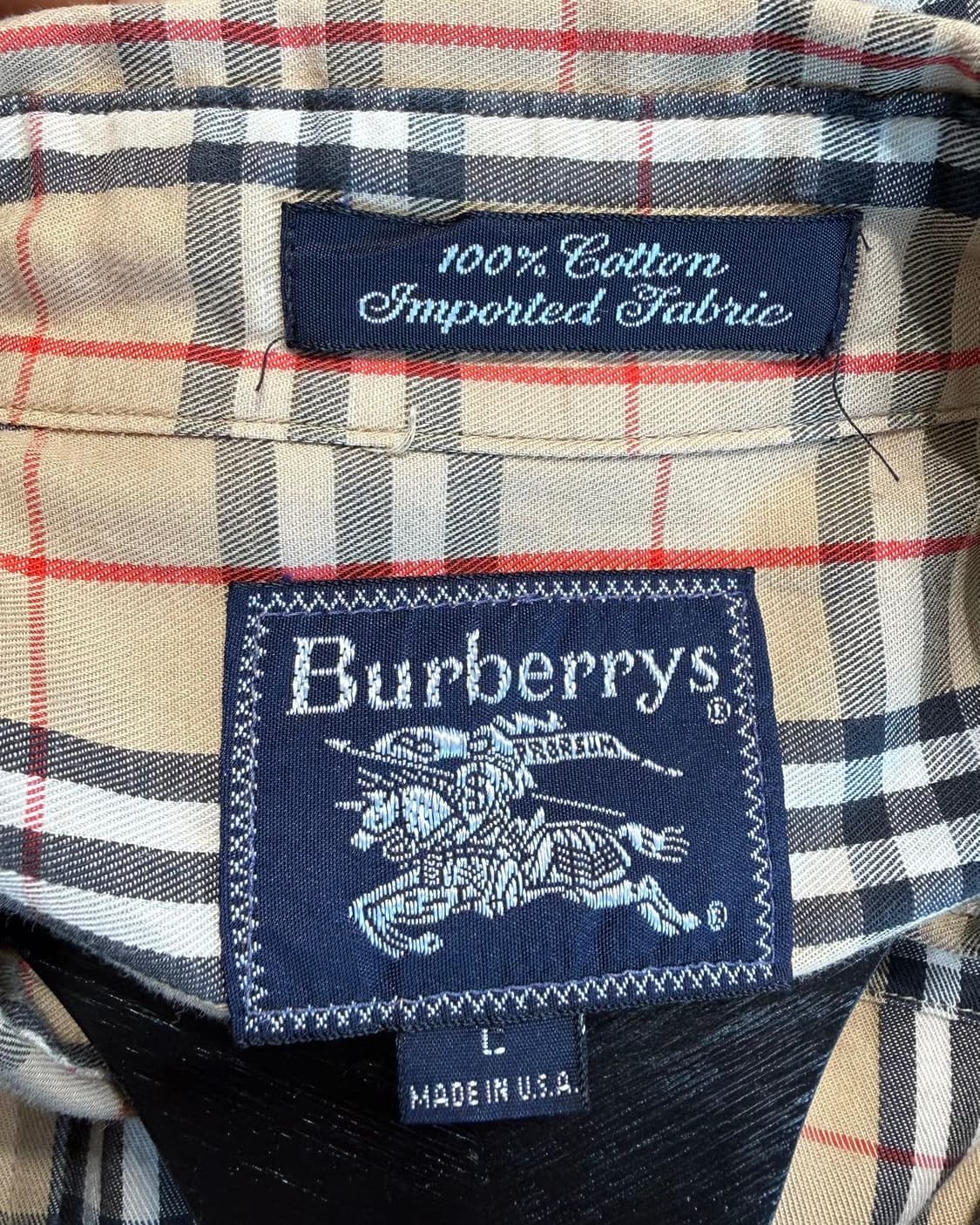 버버리 브라운 노바체크 셔츠  상품이미지8