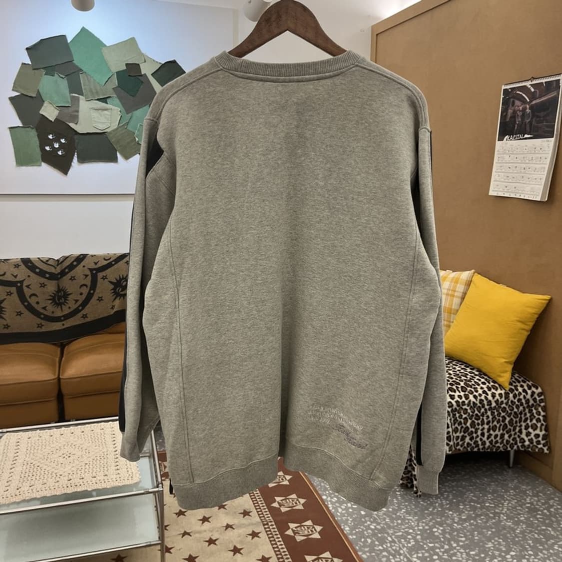 칼 카니 올드스쿨 레트로 스트릿 펑크 빈티지 맨투맨 L C10036 상품이미지4