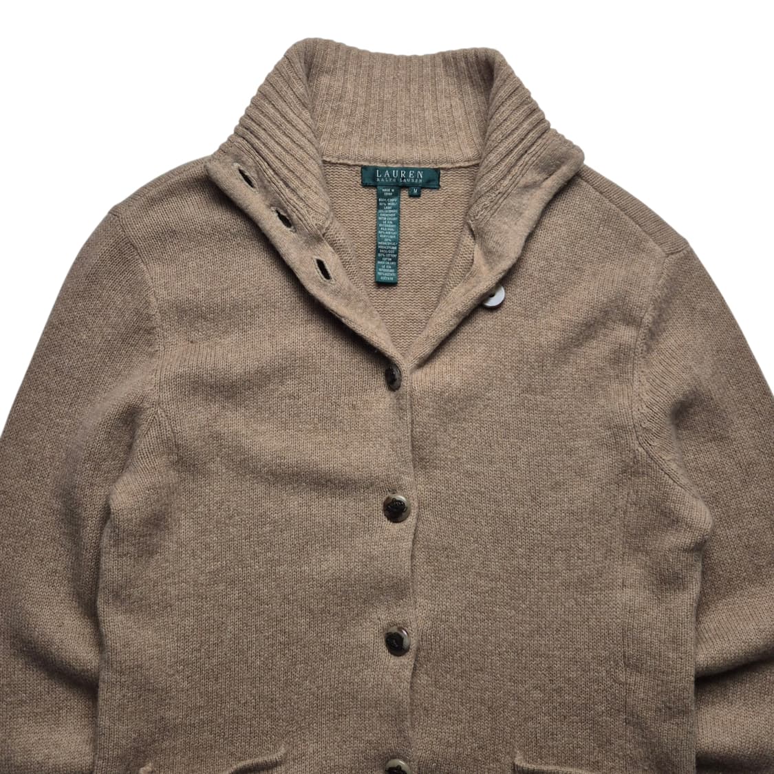 [M] 로렌 랄프로렌 울 니트 가디건 상품이미지3