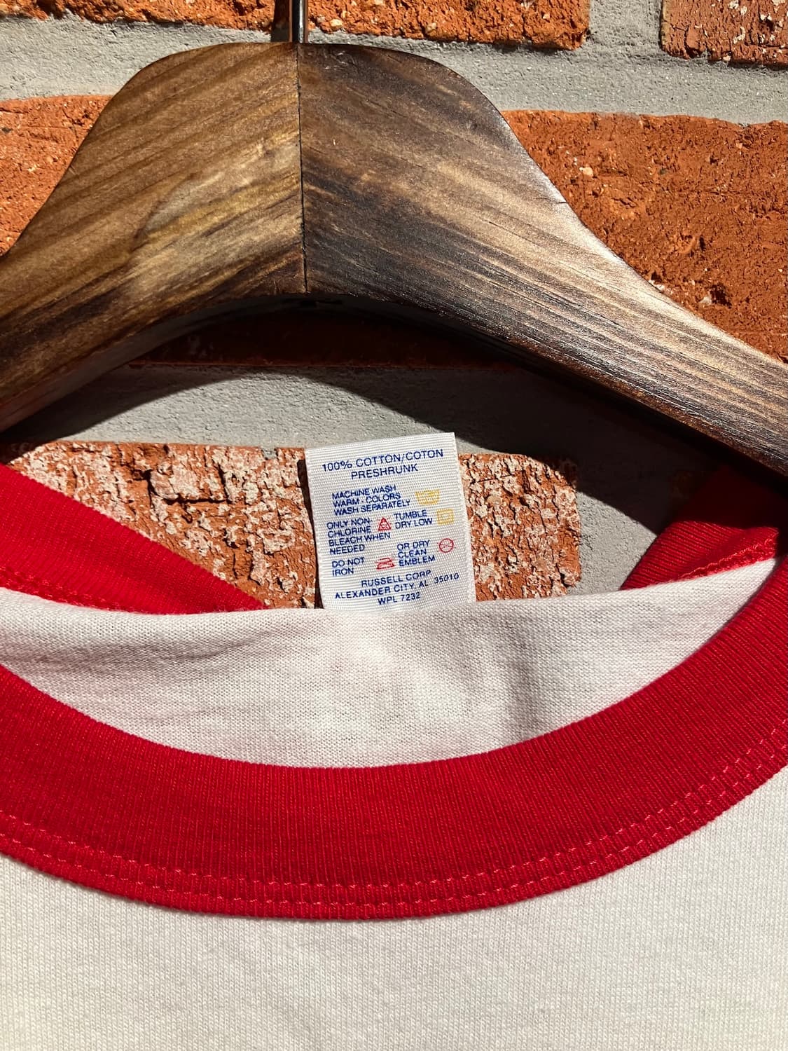 90s USA 빈티지 져지스 링거 티셔츠 상품이미지8