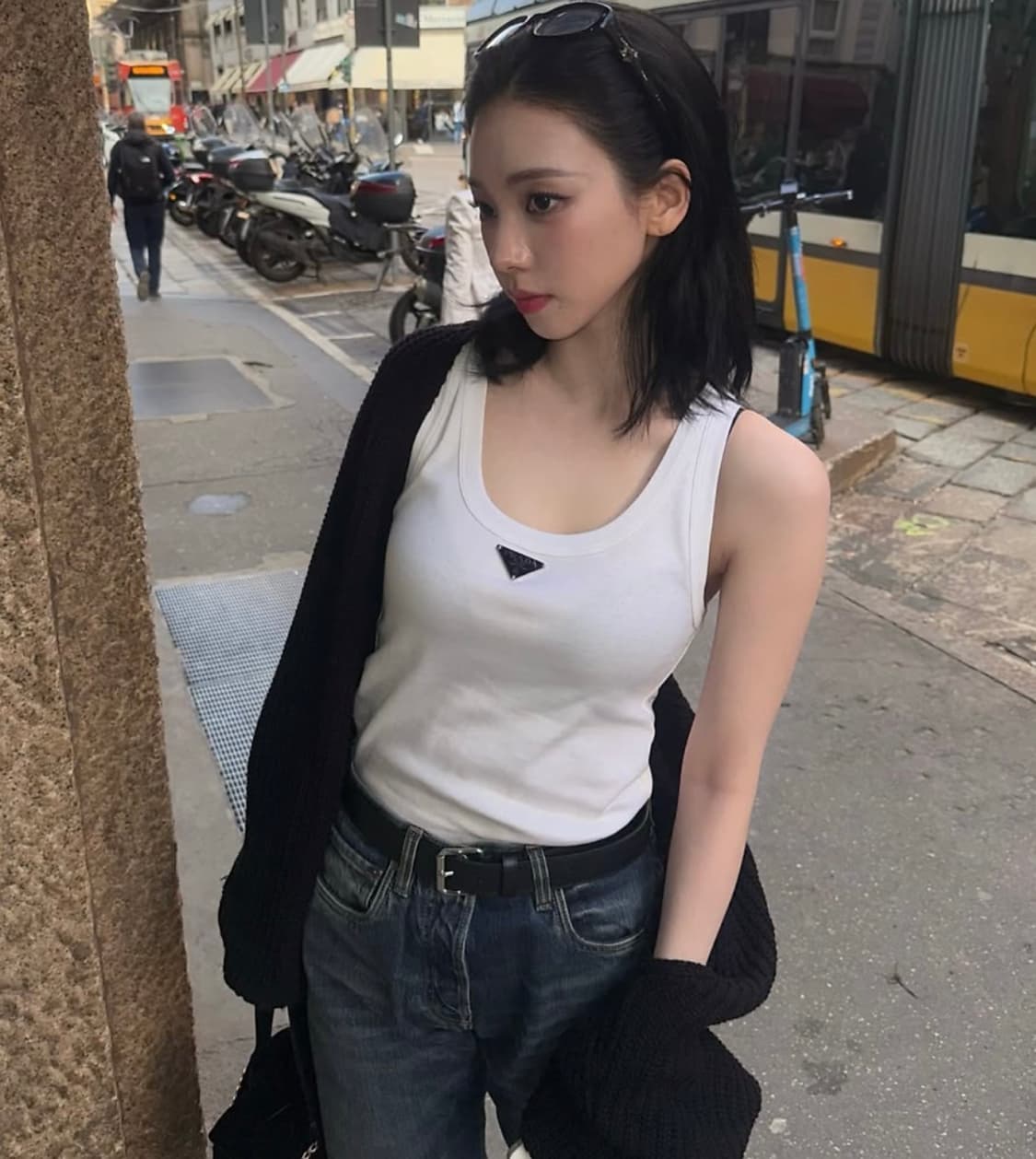 프라다 카리나 슬리브리스 나시 상품이미지1
