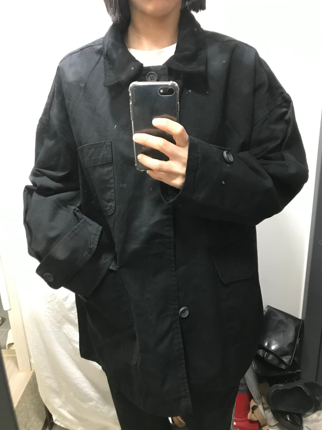 빈티지 하프 오버핏 워크자켓 상품이미지2