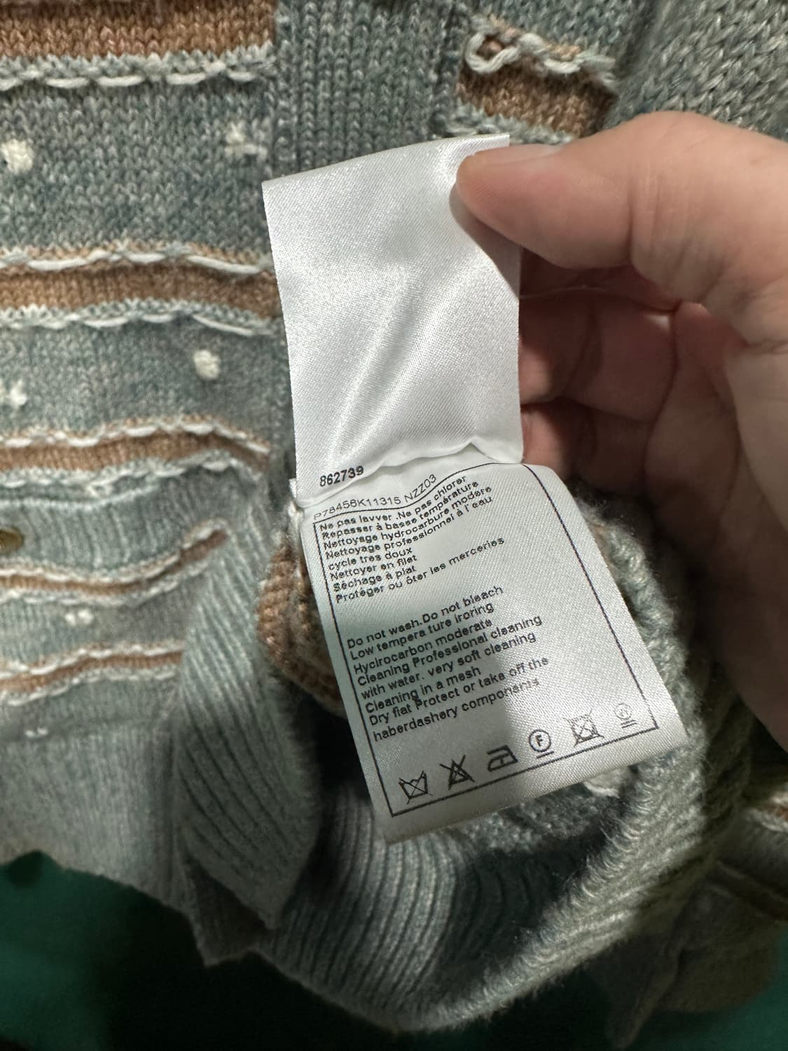 샤넬 가디건 36사이즈 상품이미지6