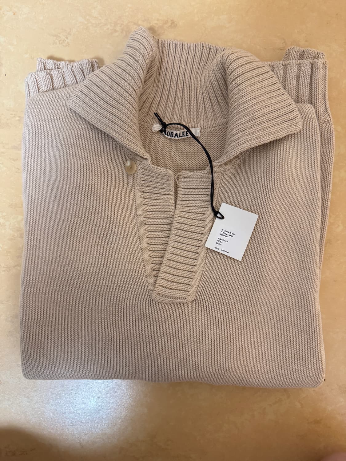 오라리 코튼코드 니트 스키퍼  상품이미지2