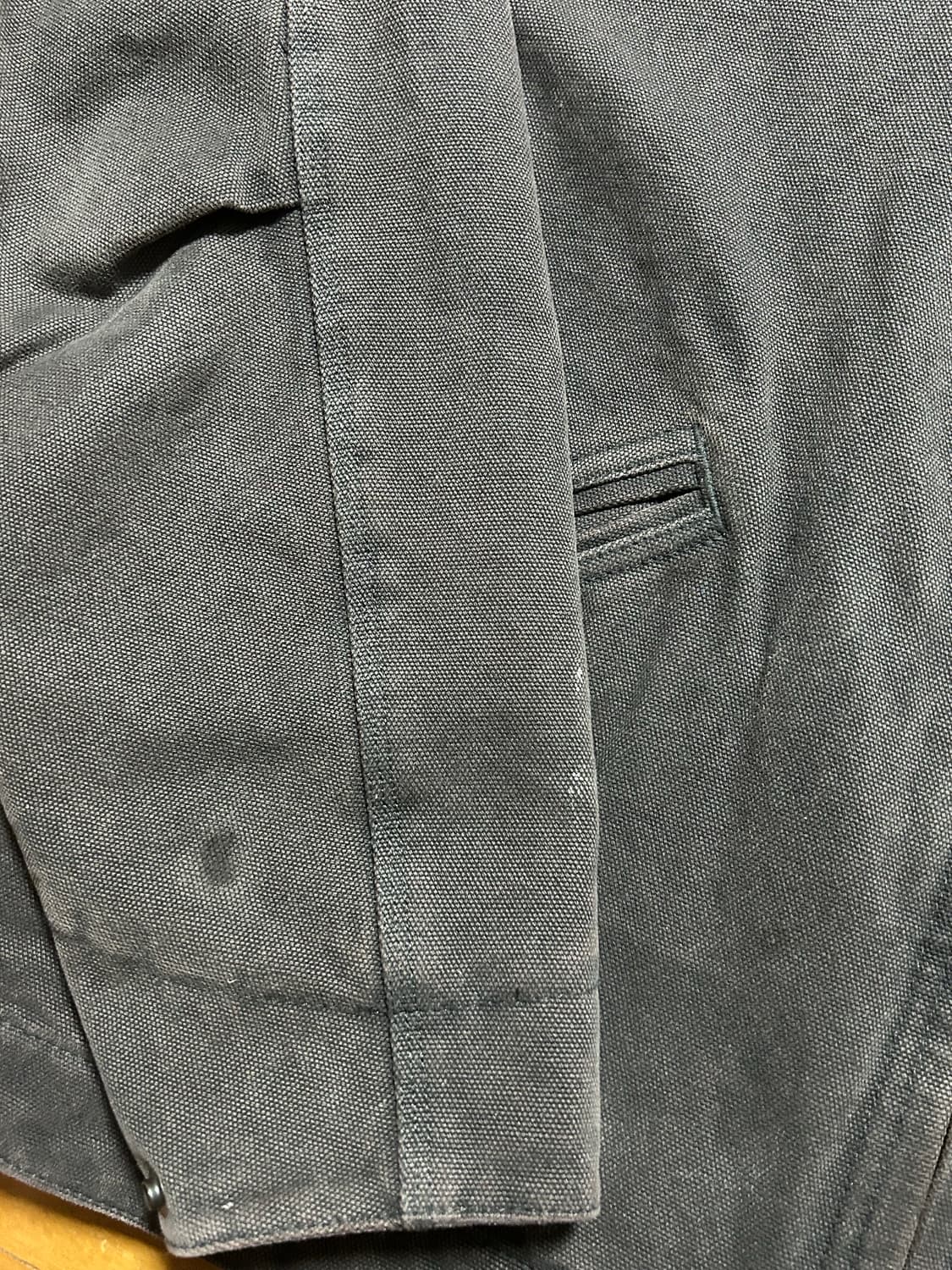 네이머클로딩 HARD FADED WORK JACKET CHARCOAL 상품이미지5