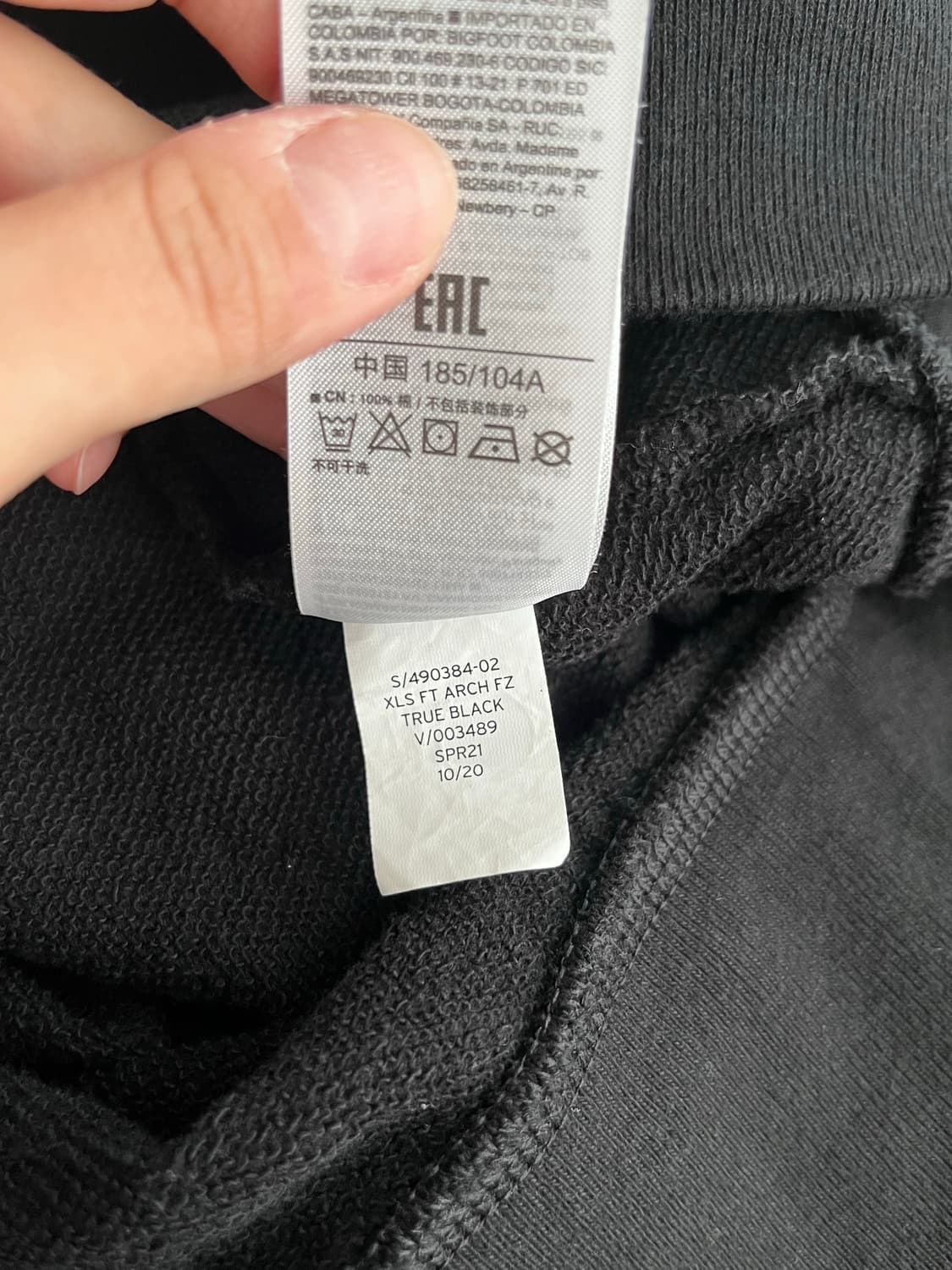 L) 갭 GAP 후드 집업 블랙 상품이미지6